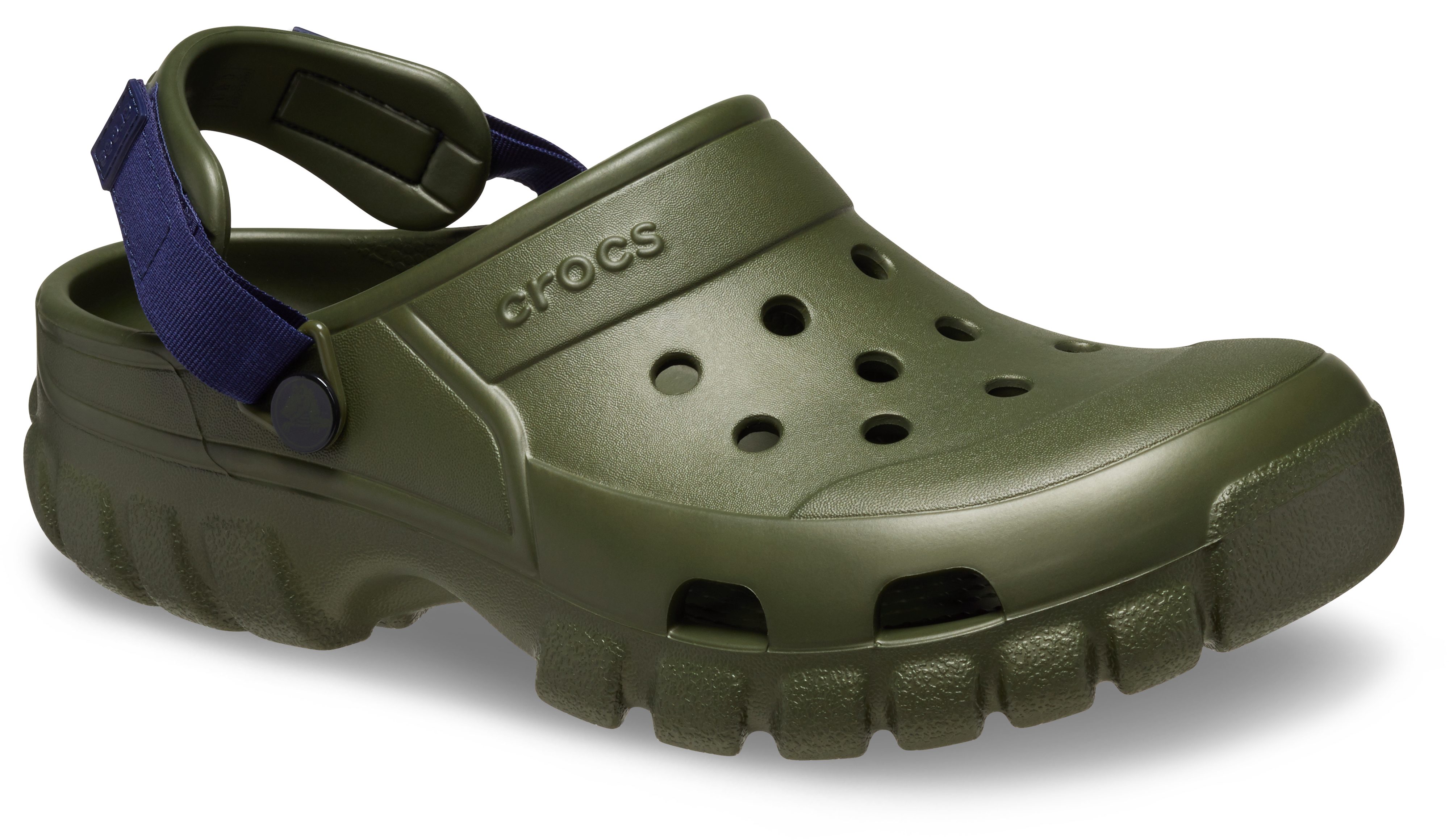 Crocs Offroad Sport Clog Hausschuh, Sommerschuh, Gartenschuh mit schwenkbarem Riemchen