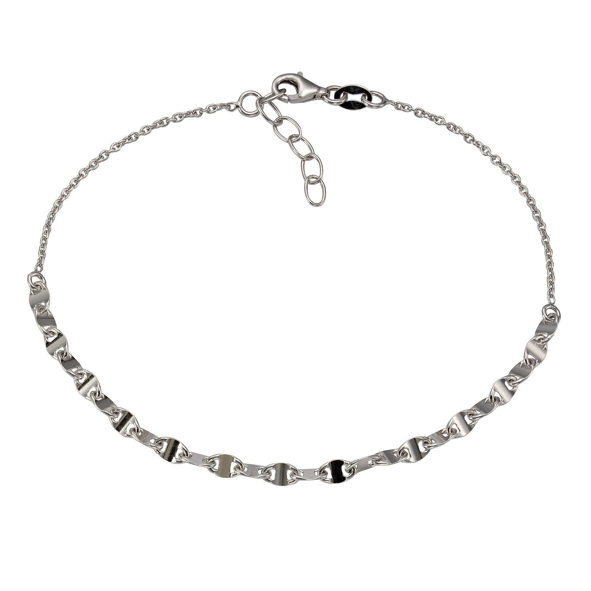 Vivance Fußkette 925 Silber rhodiniert glanz