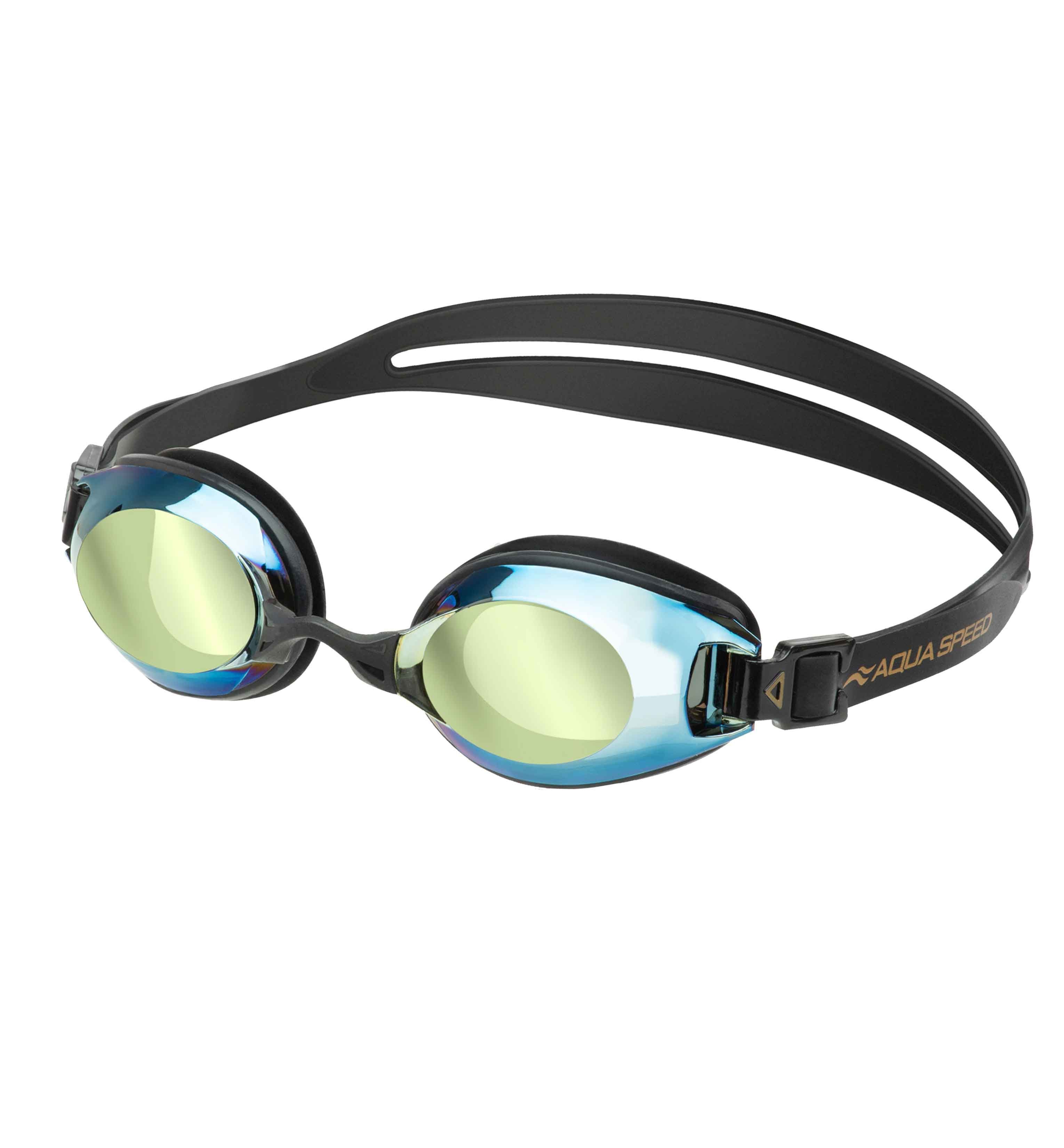 Aqua Speed Schwimmbrille für Kurzsichtige mit Sehstärke Dioptrien: -6.0 inkl. Box, effektive Korrektur von Kurzsichtigkeit für klare Sicht unter Wasser