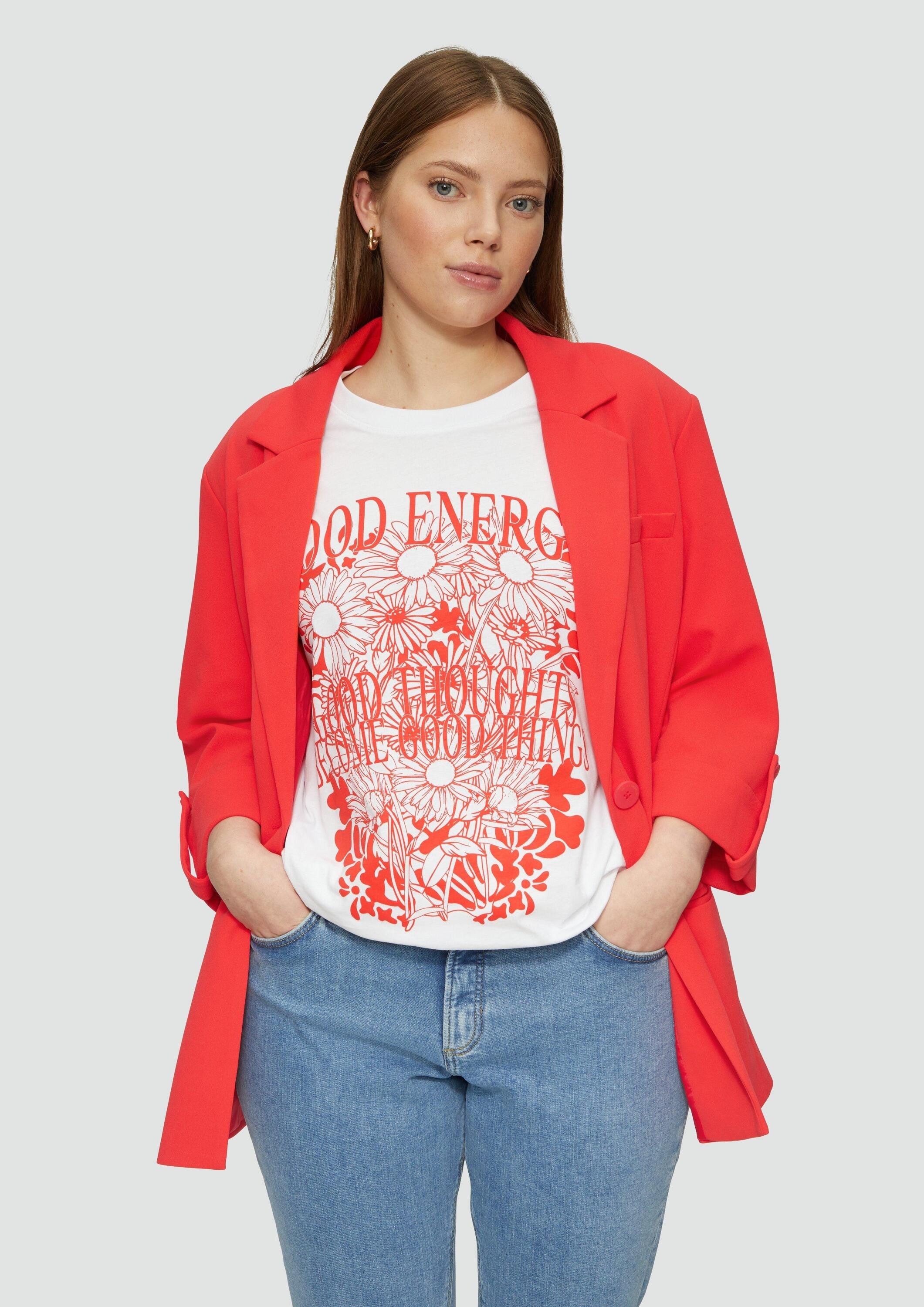 QS Jackenblazer Indoor-Blazer Blazer mit Reverskragen