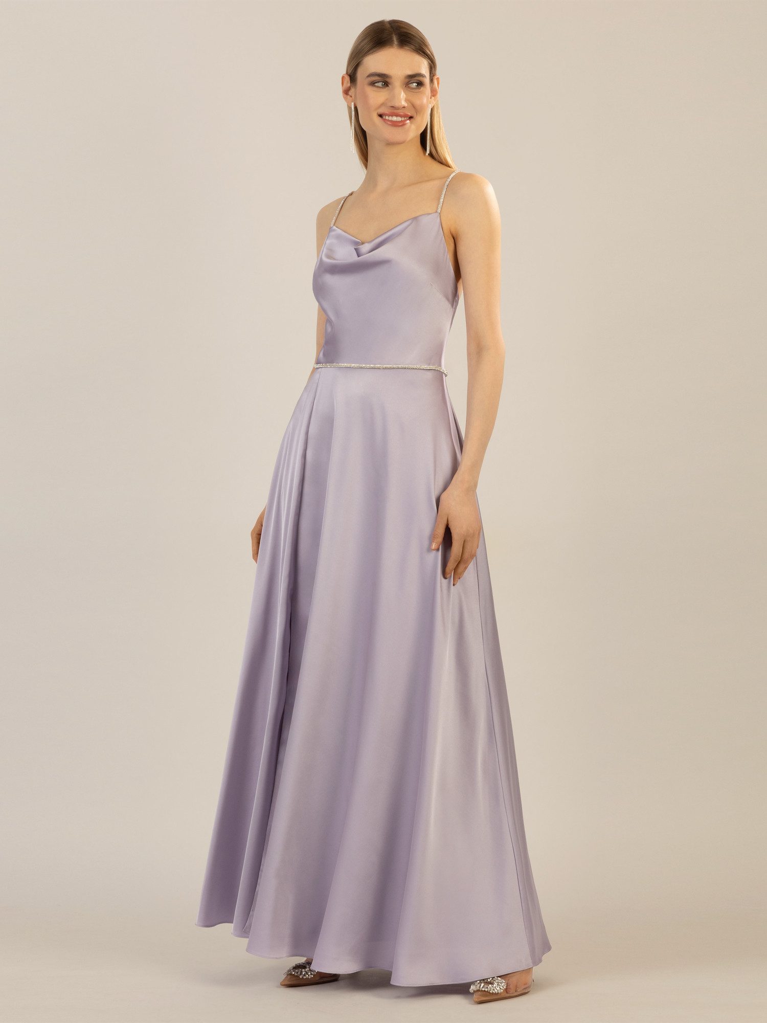 Apart Abendkleid aus mattschimmerndem Satin günstig online kaufen