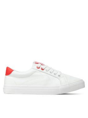 BIG STAR Sneakers aus Stoff BB274210 White/Red Sneaker