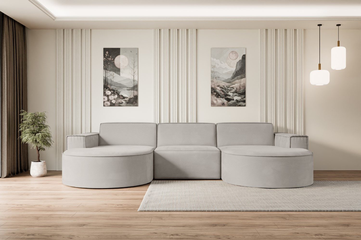 ALTDECOR Wohnlandschaft MARI-U1, Sofa Praktische Bequeme günstig online kaufen