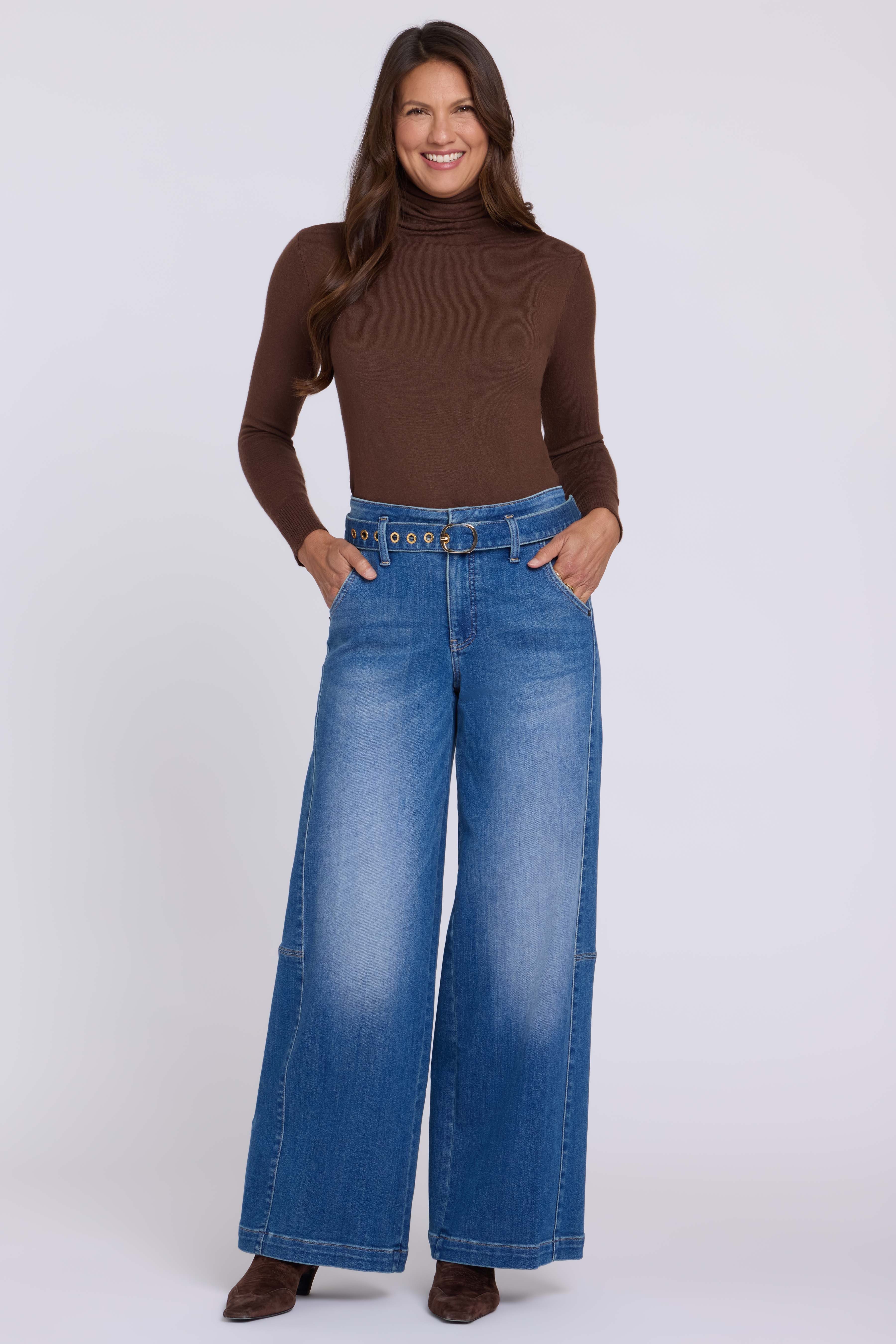 NYDJ Weite Jeans Gracie Wide Leg Jeans mit High Waist