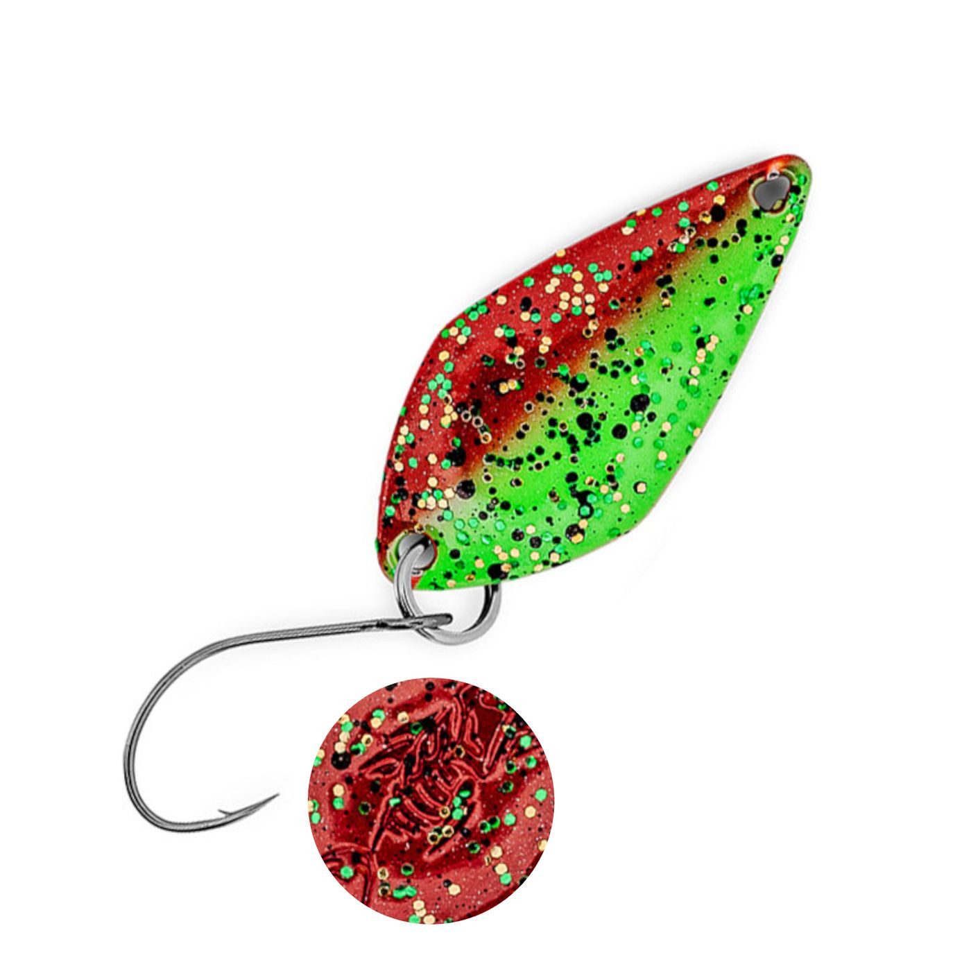 Probaits Kunstköder Probaits Floki-chen Spoon 25mm 1.5g - Forellenspoon