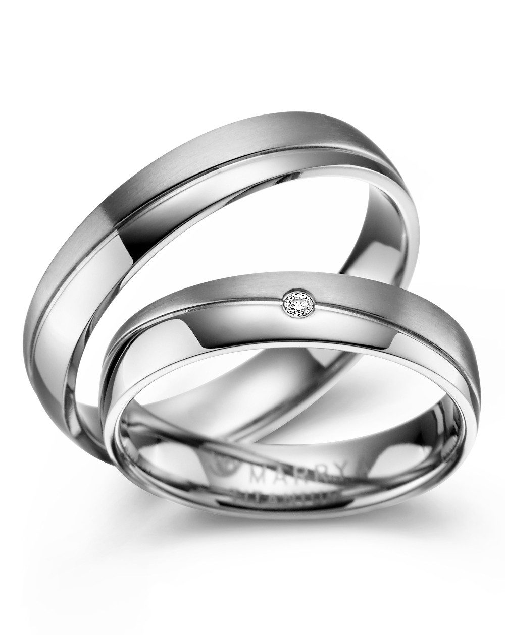 MARRYA Partnerring Titan Ringe Trauringe Eheringe Partnerringe