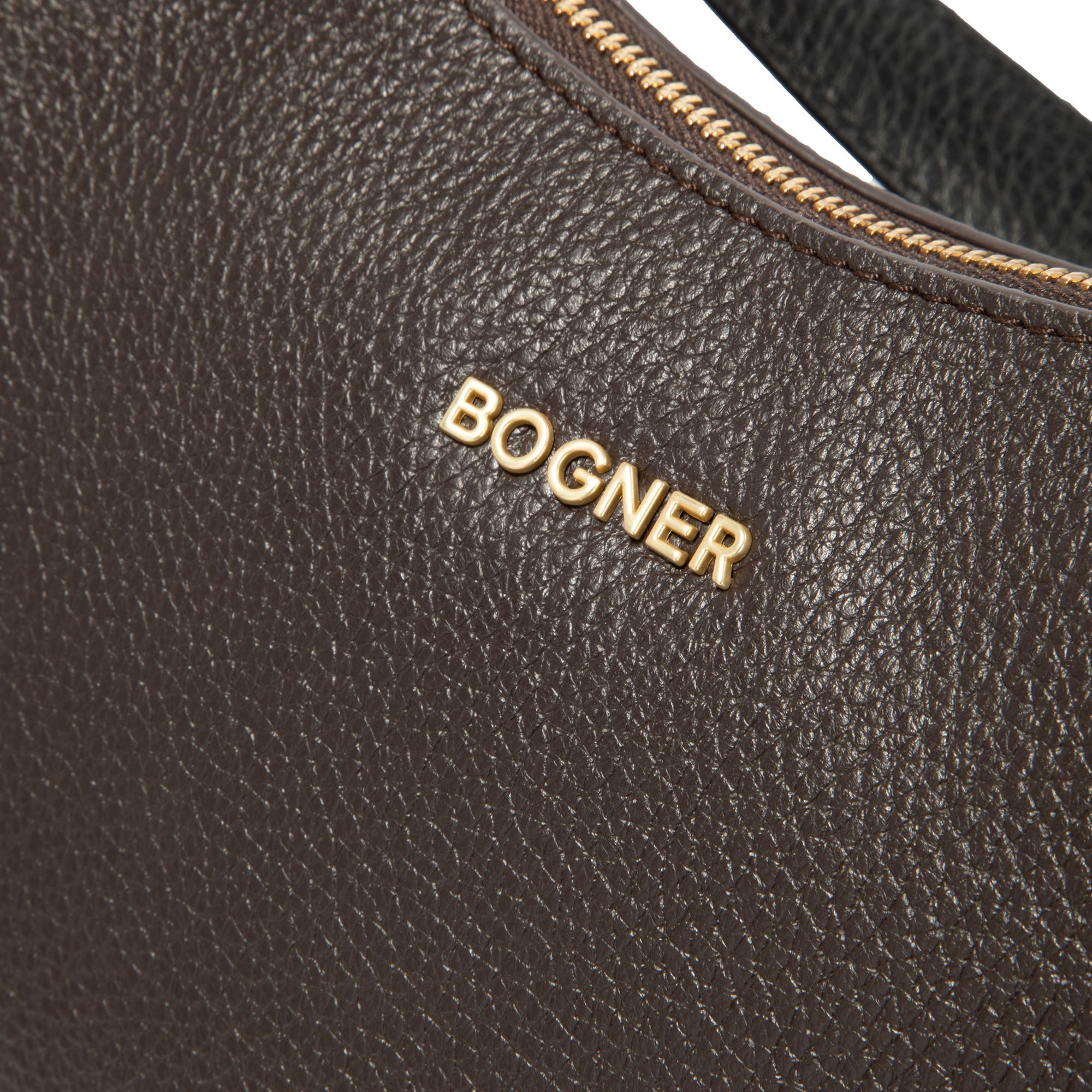 BOGNER Schultertasche Wallis, Leder