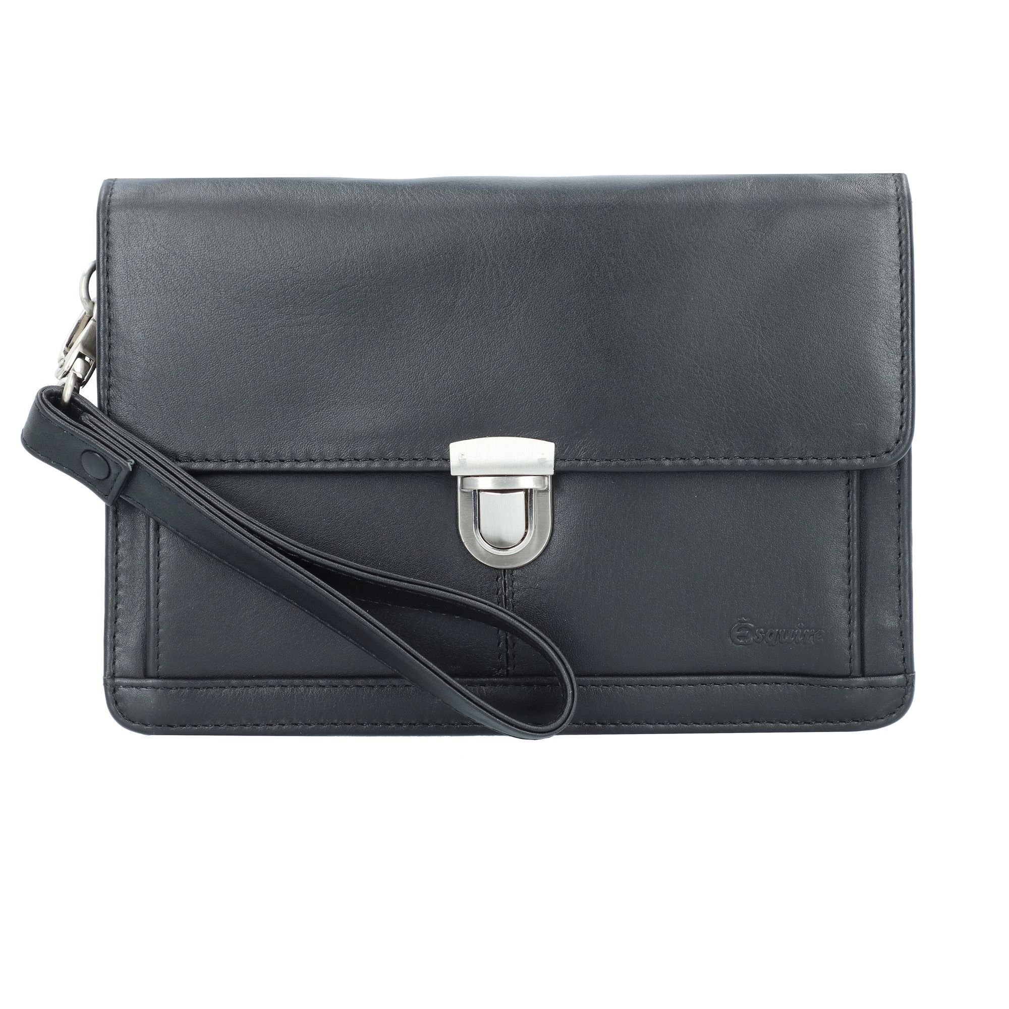 Handgelenktasche Oxford, Leder Esquire