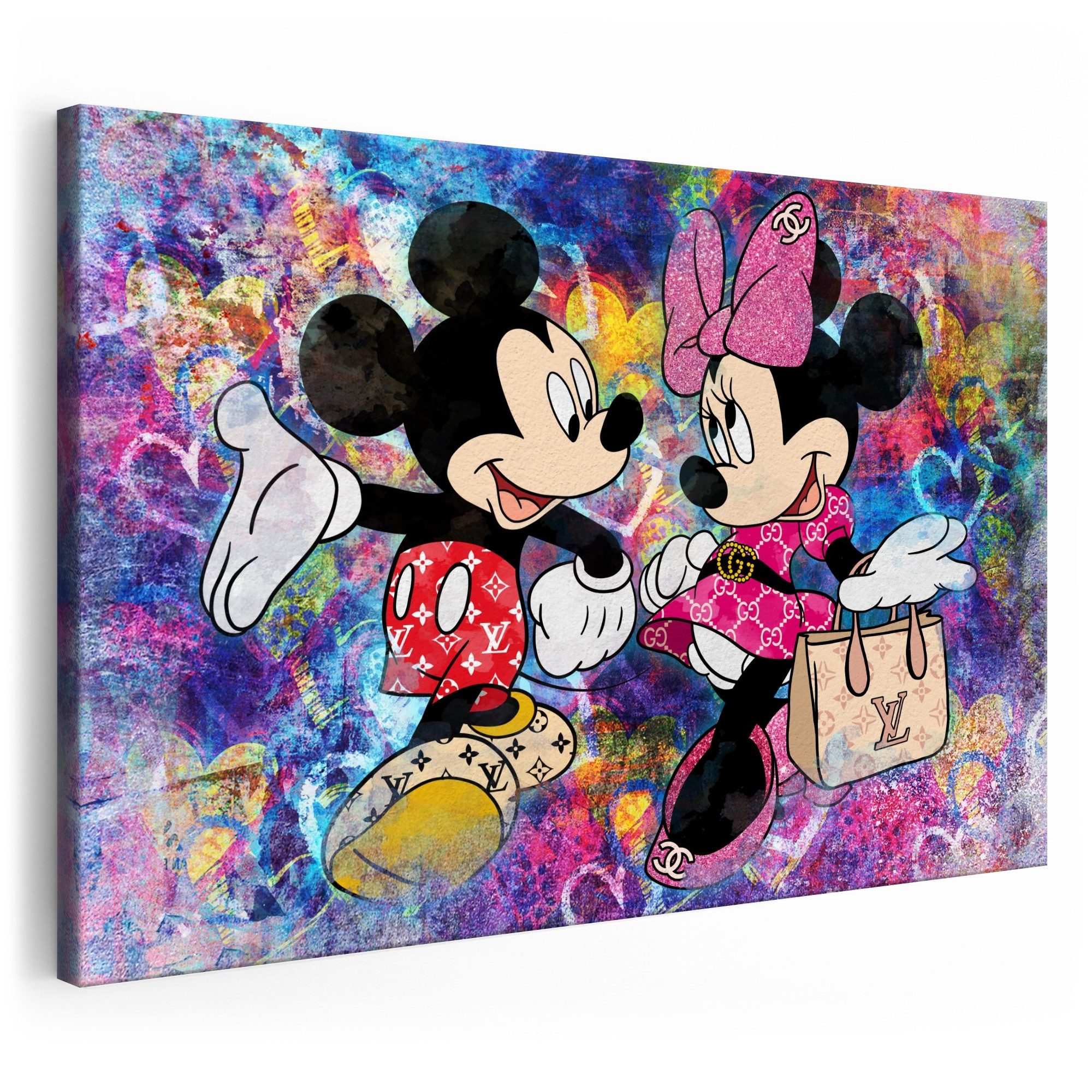 Artmazing Leinwandbild Love in Colors, XXL günstig online kaufen