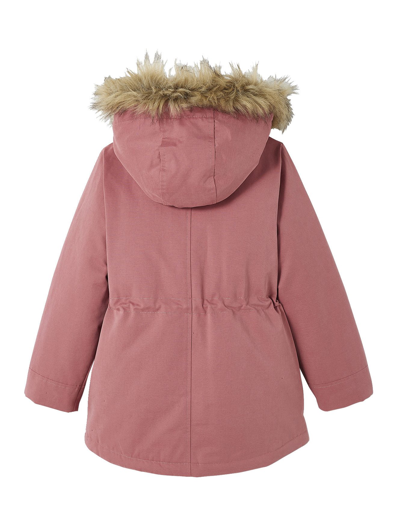 vertbaudet Parka Mädchen Winterjacke Recycling-Polyester
