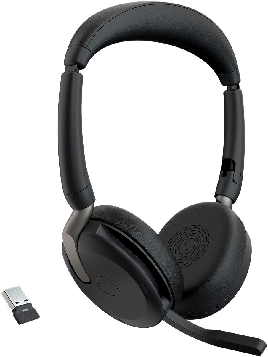 Jabra Evolve2 65 Flex Headset (Rauschunterdrückung, Google Assistant, Bluetooth)