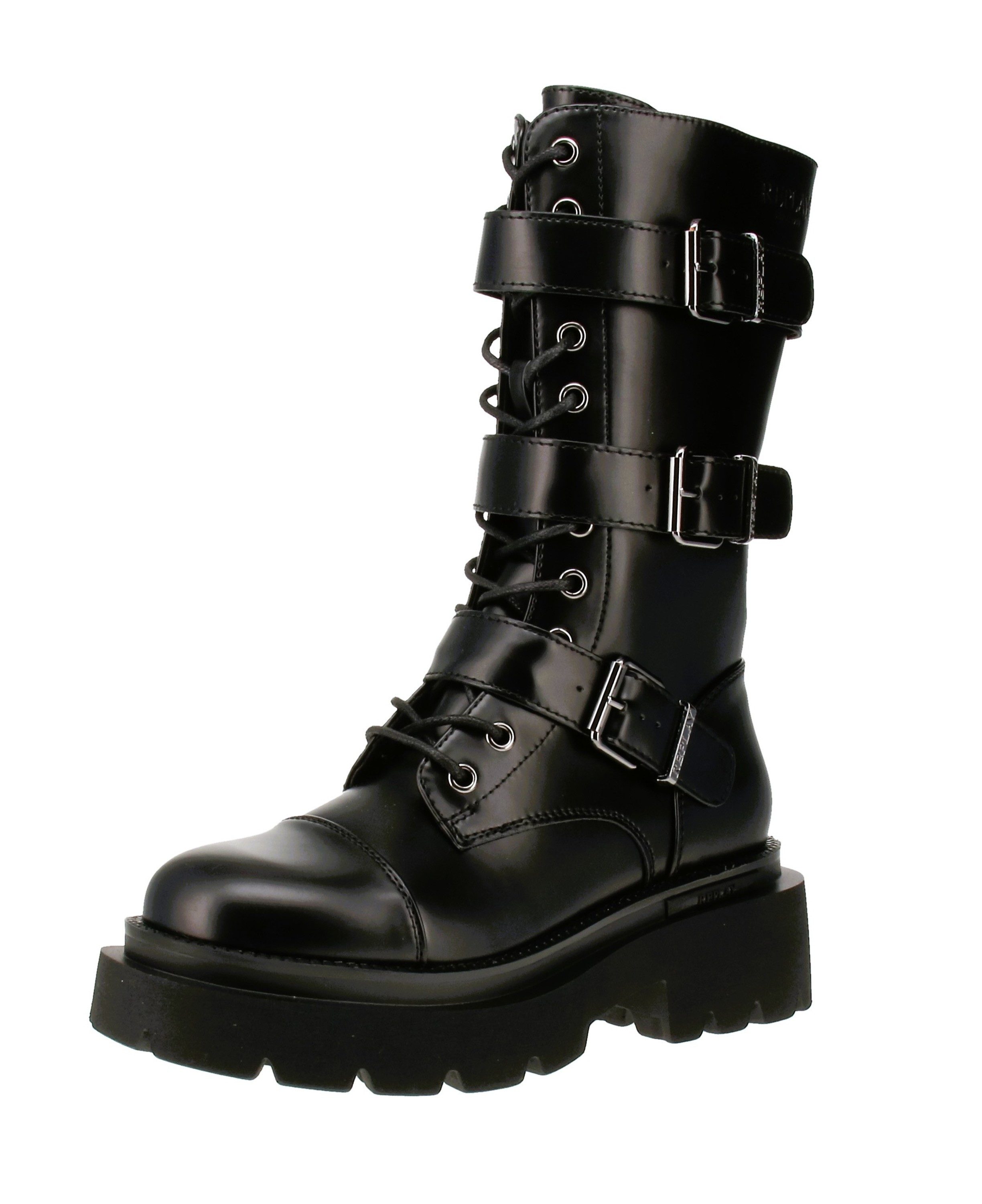 Replay Replay Orphea Moto GWLA5 C0001S - Damen Boots - 003-Black Stiefel