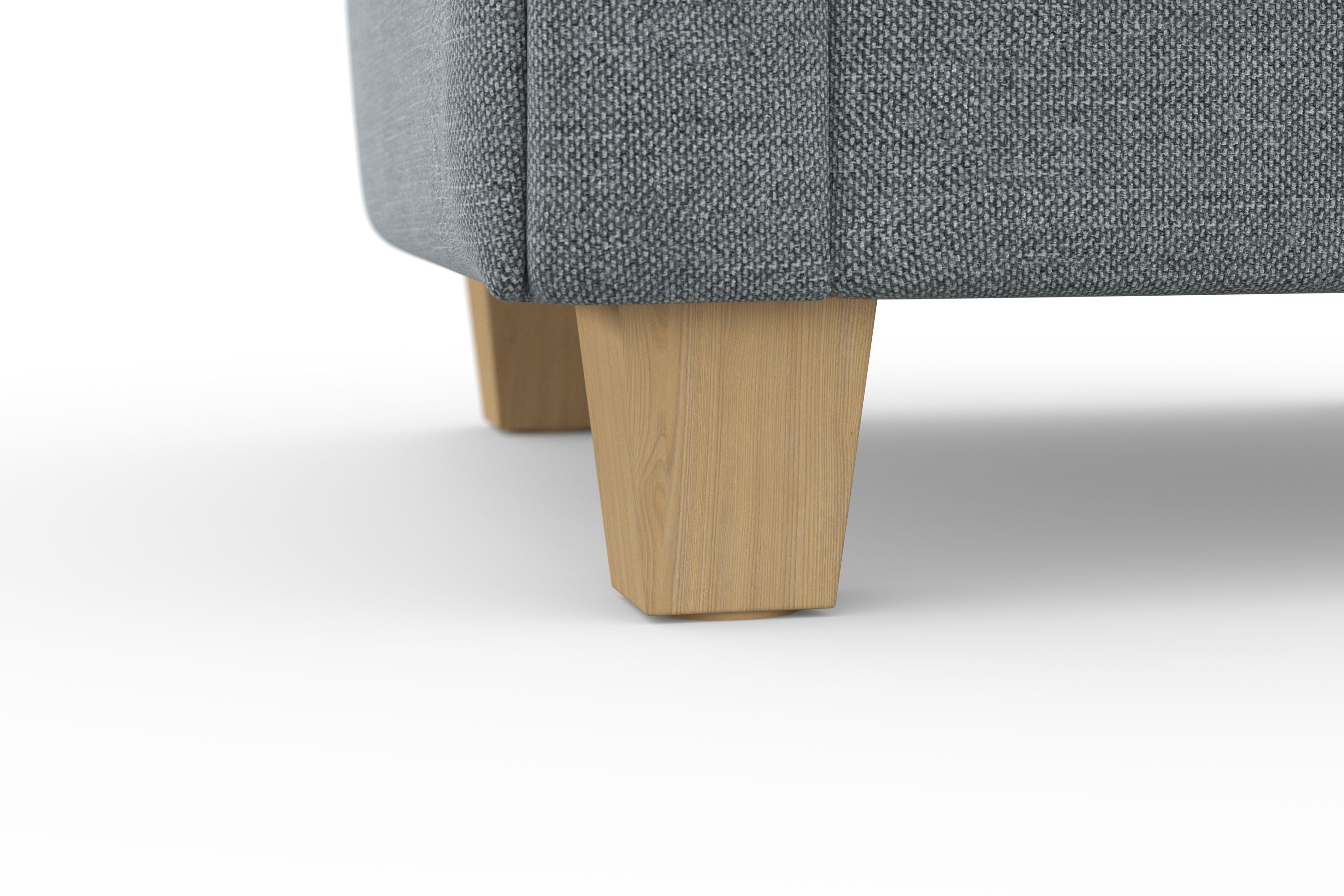Home affaire Ohrensessel Queenie Ohrenseesel Sitzkomfort (1-St), mit zeitlosem Design weichem und softem