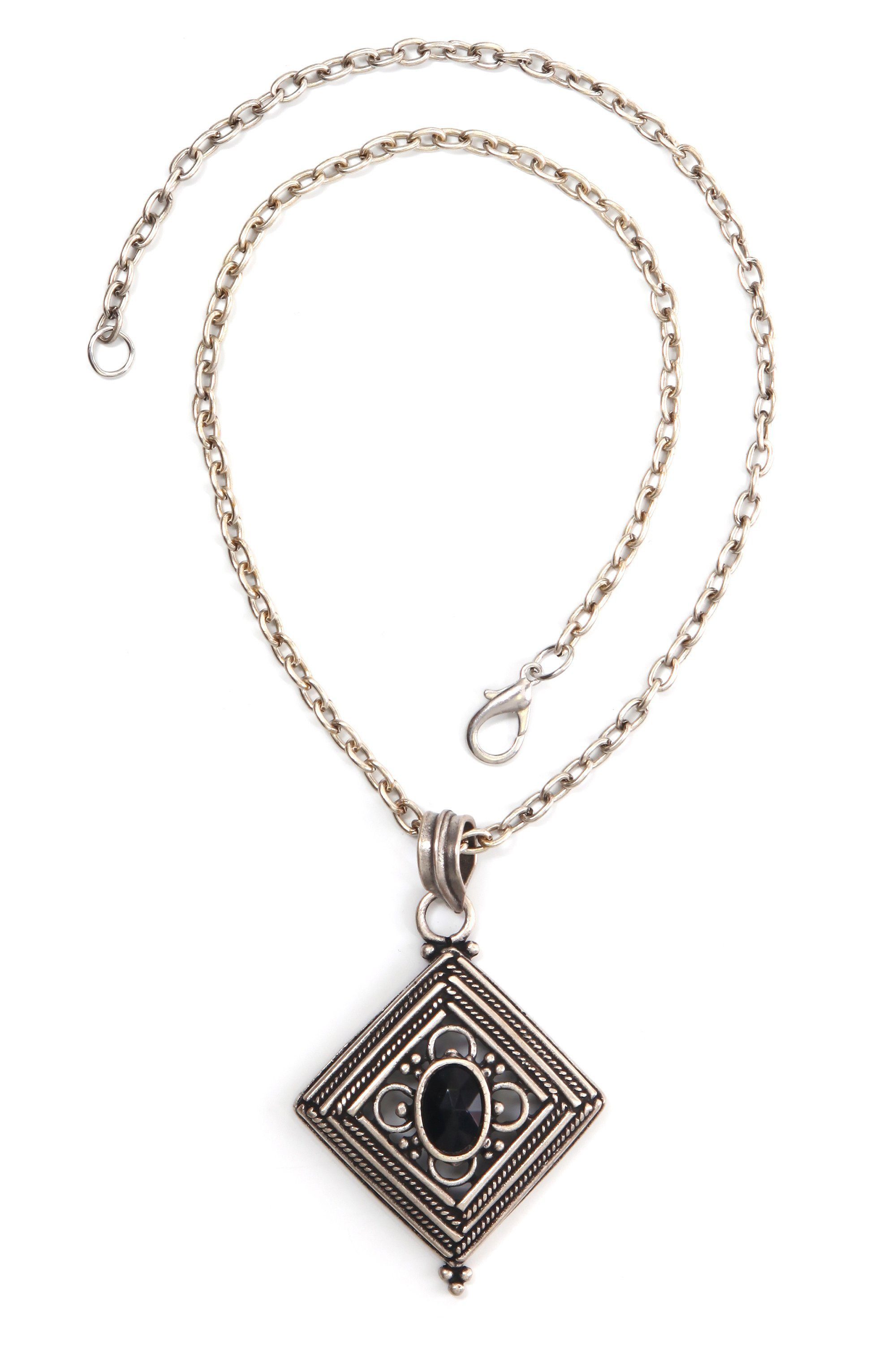 Allgäu Rebell Kette mit Anhänger Amy, mit opulentem Anhänger
