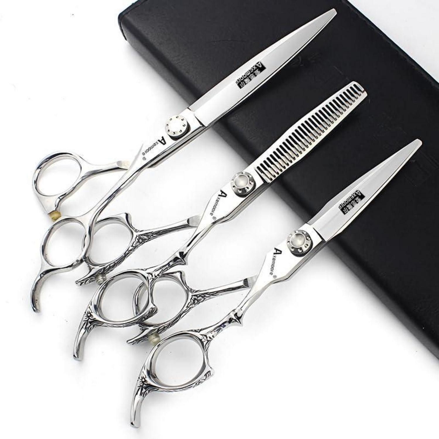 LuxusKollektion Haarschere Haarschere 6/7 Zoll Profi-Set 3tlg