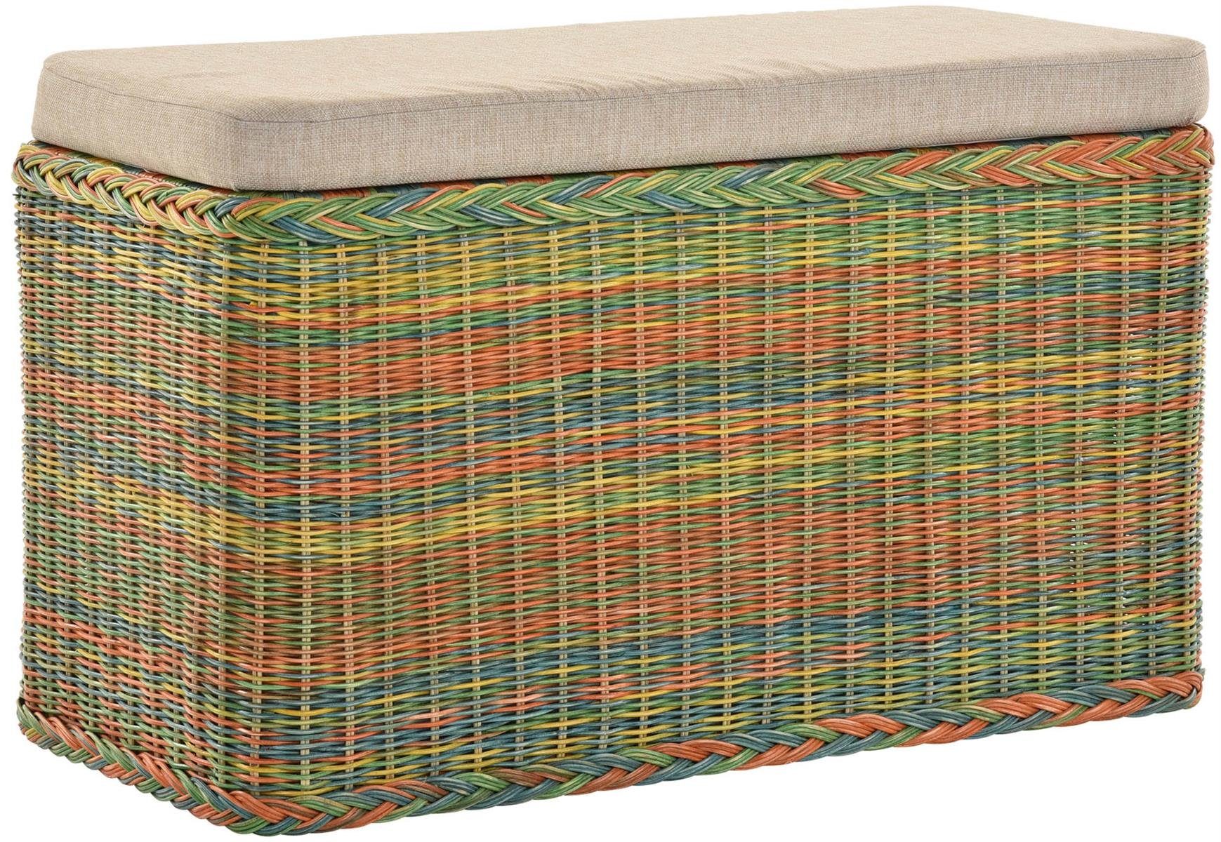 Krines Home Wäschetruhe Rechteckige Truhe Sitztruhe günstig online kaufen