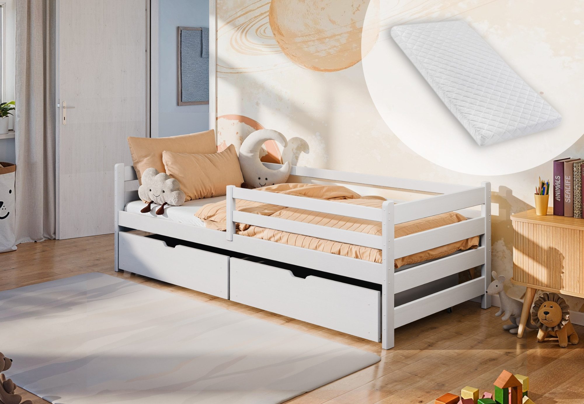 Kids Collective Kinderbett 90x200 cm mit günstig online kaufen