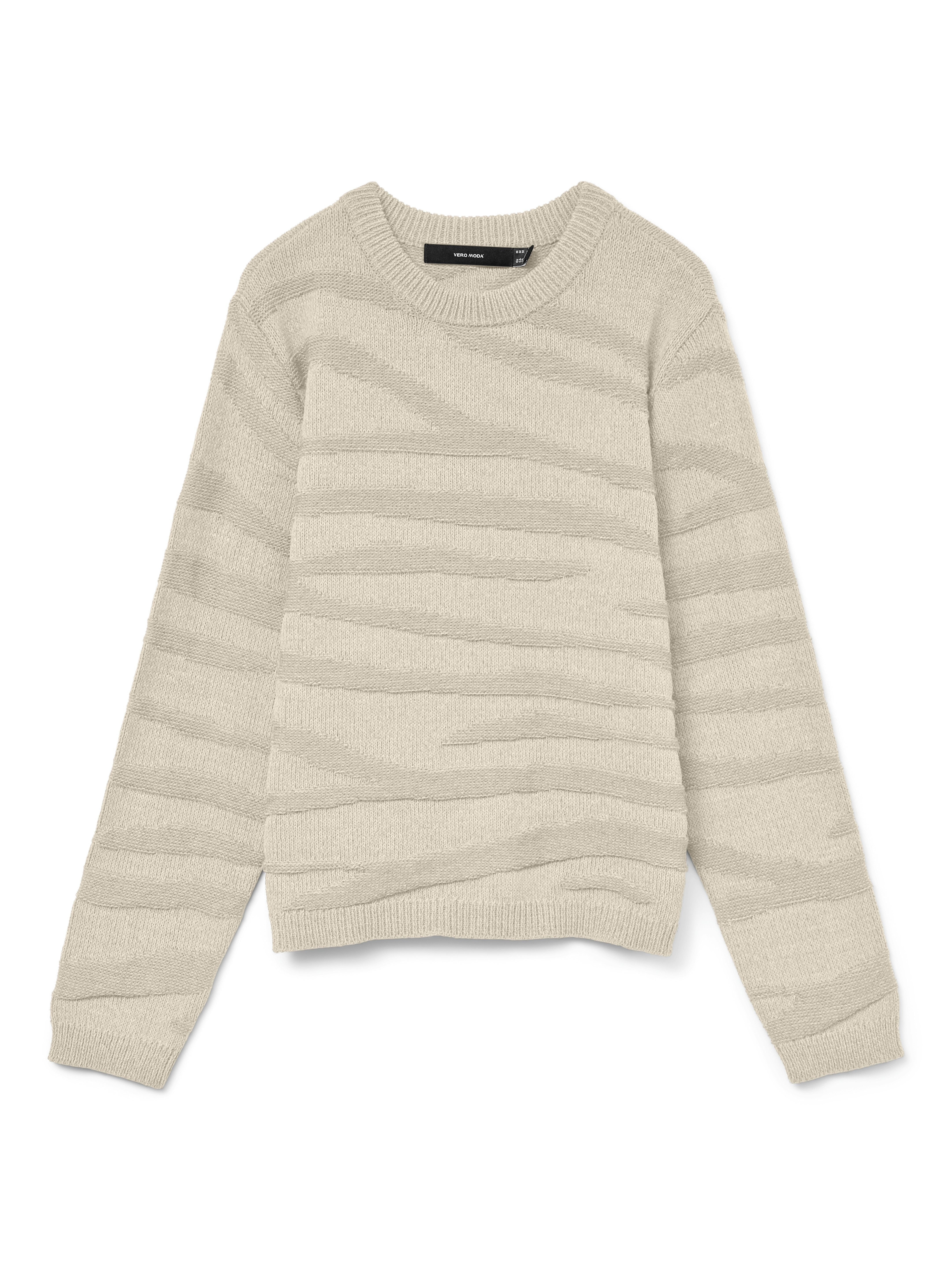 Vero Moda Strickpullover VMMALOU LS O-NECK günstig online kaufen
