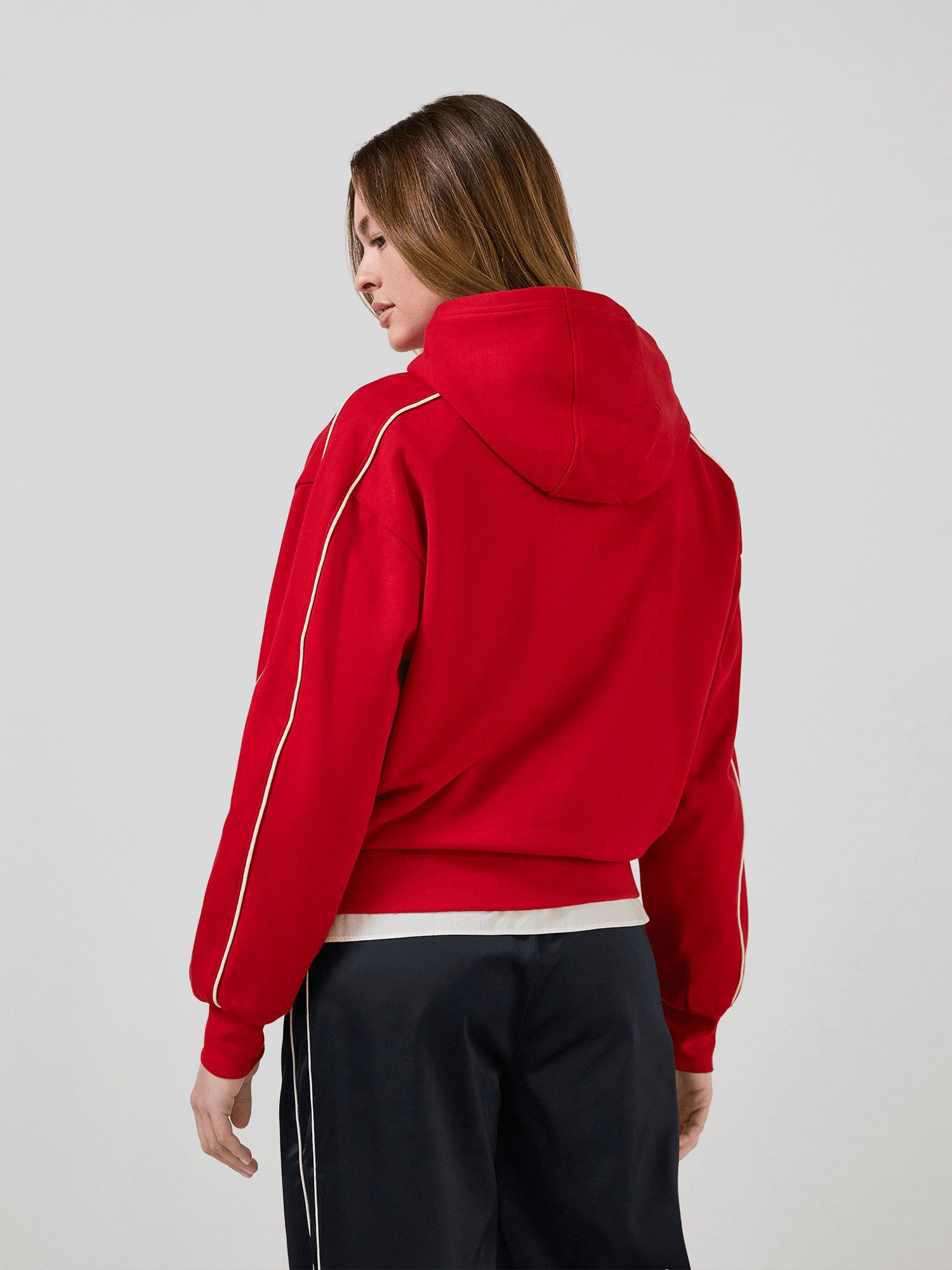 FC Bayern München Kapuzenpullover FC Bayern München, Hoodie Essentials, Damen, Rot
