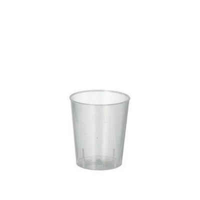 PAPSTAR Becher 50 Gläser für Schnaps, PP 2 cl Ø 3,7 cm · 4,2 cm unzerbrechlich