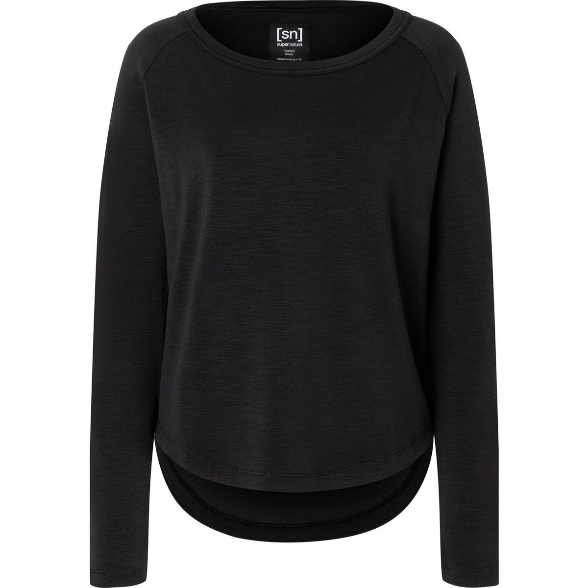 SUPER.NATURAL Sweatshirt W Everyday Crew Vielseitiger Damen-Sweater aus weichem Merino, ideal für Freizeit