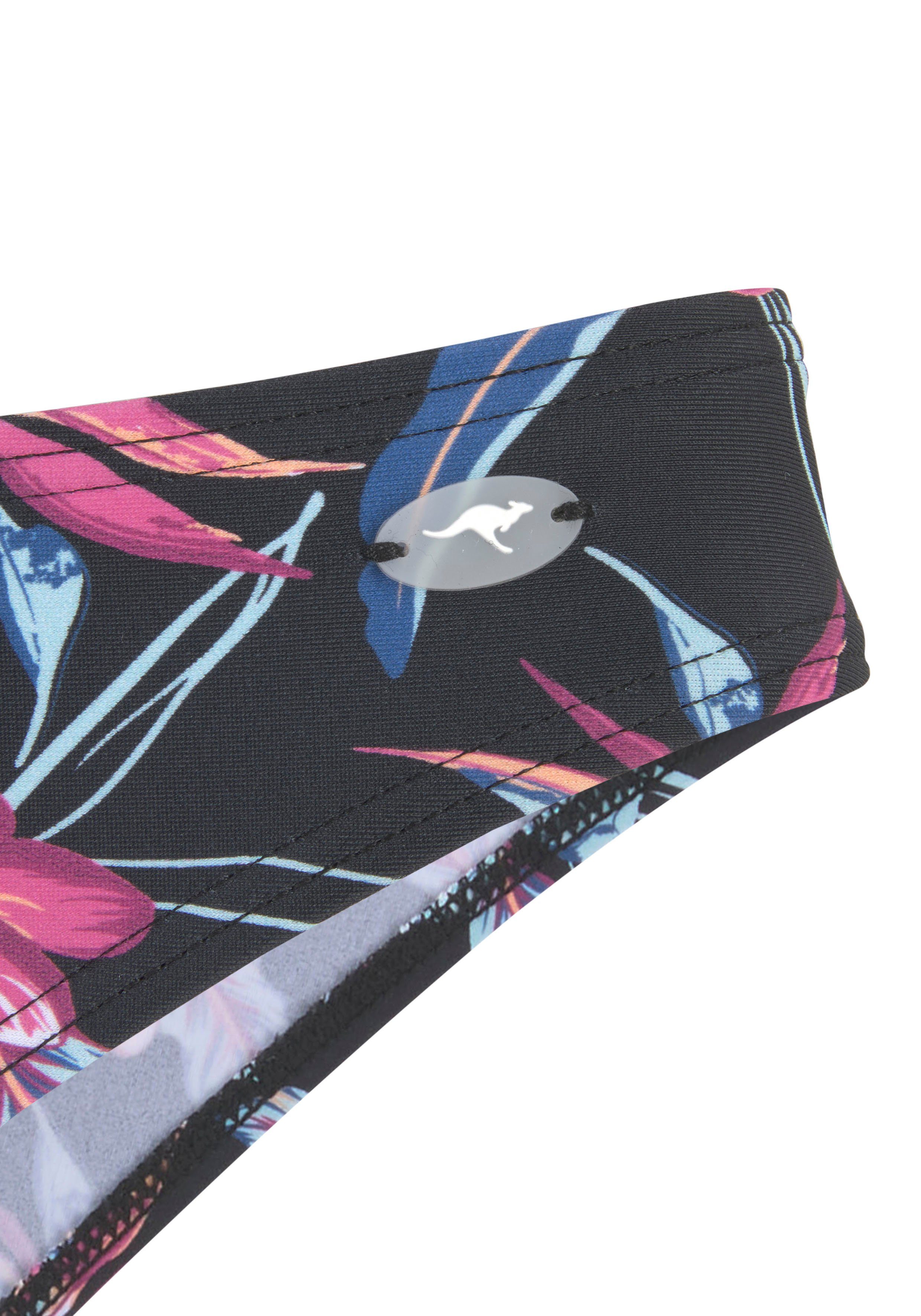 KangaROOS Bikini-Hose Agave mit floralem Druck