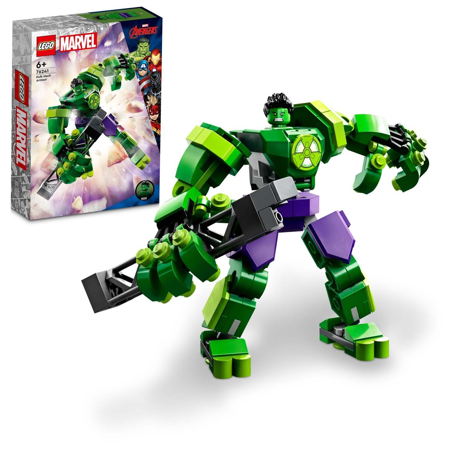 LEGO® LEGO® 76241 Marvel Super Heroes - Hulk Mech Konstruktions-Spielset günstig online kaufen