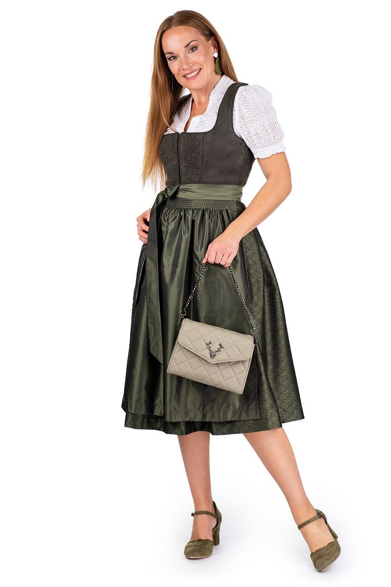 MarJo Dirndlbluse Dirndlbluse - TETTAU - weiß