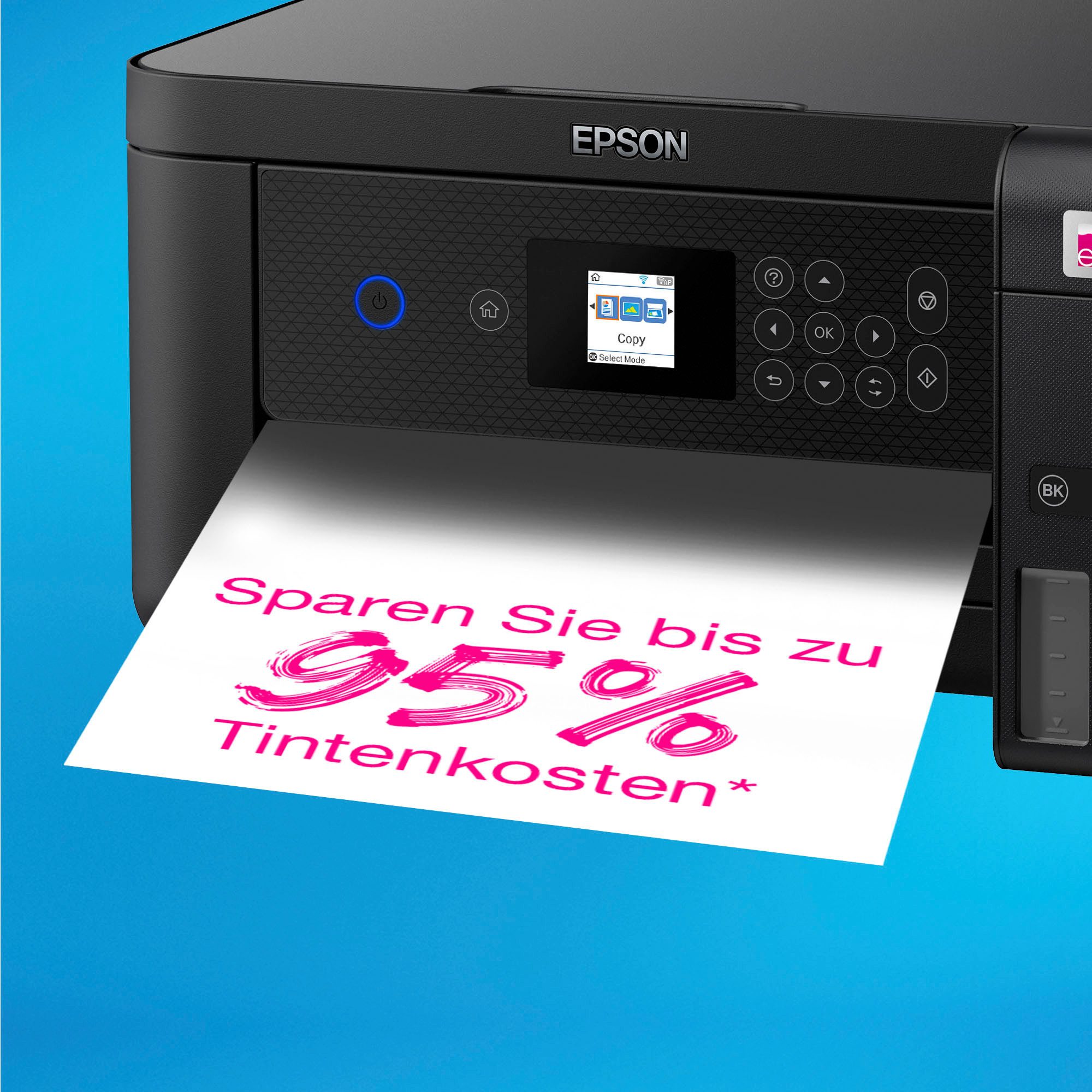 Epson EcoTank ET-2850 Tintenstrahldrucker, (WLAN (Wi-Fi), Wi-Fi Direct)