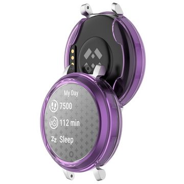 Wigento Smartwatch-Hülle Für Garmin Lily 2 Hochwertiges Schutz TPU Kunststoff Watch Gehäuse