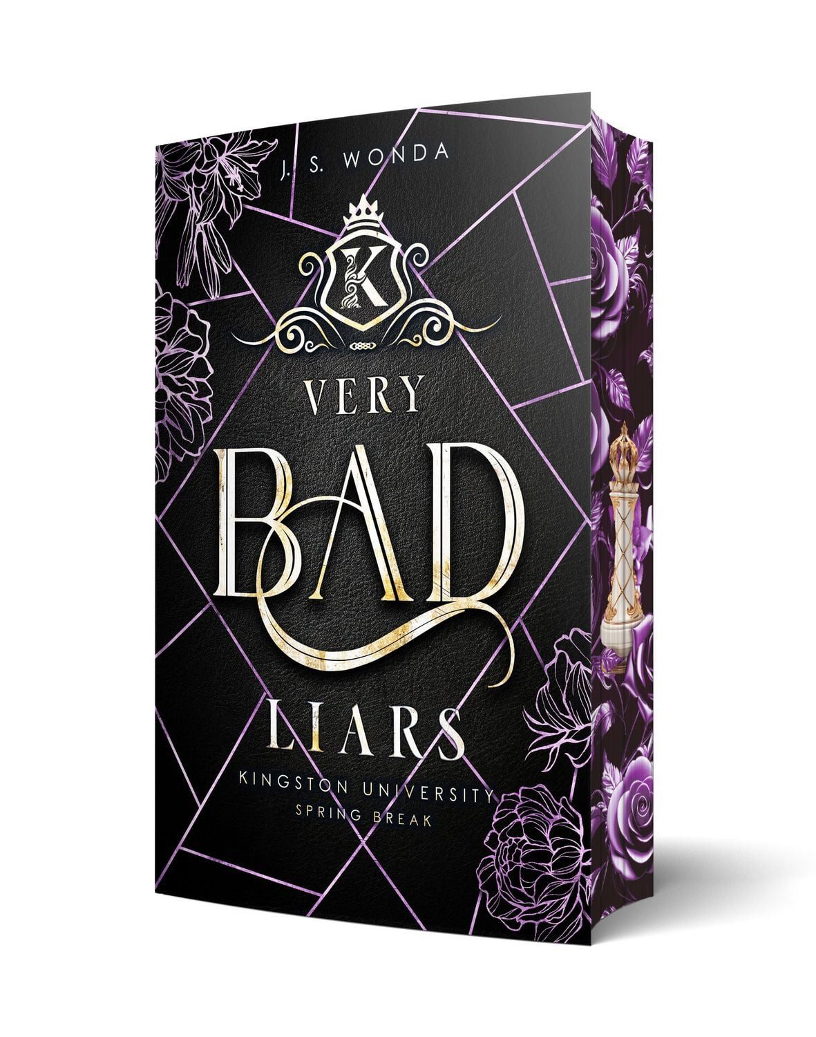 Very Bad Liars Kingston University, Spring Break (Dark Bully Reverse H / J. S. Wonda, Kingston University, Spring Break (Dark Bully Reverse Harem), Mit wunderschönem Farbschnitt