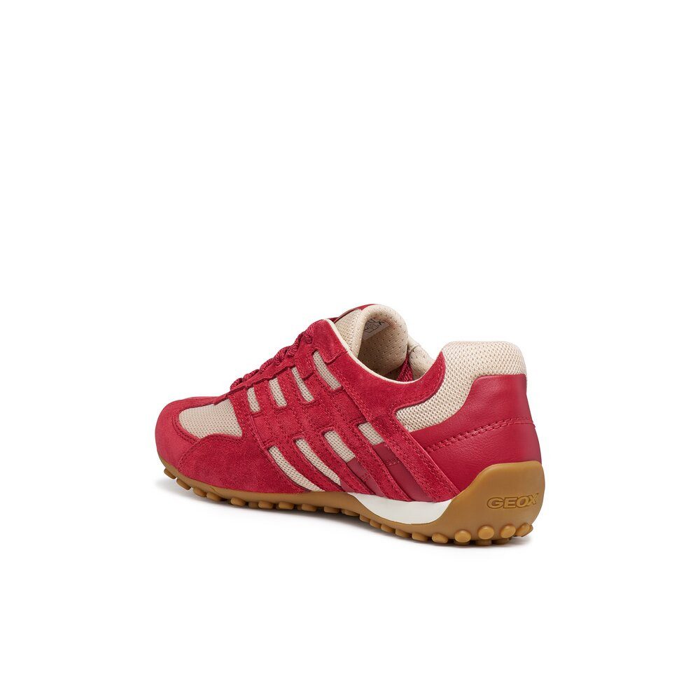 Geox Geox - D SNAKE ORIGINAL - Rot Schnürschuh
