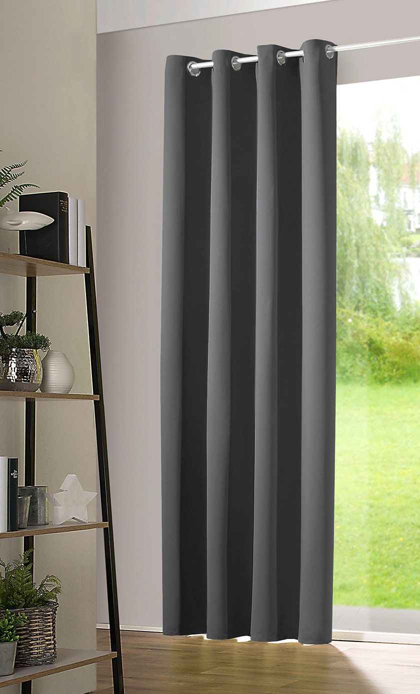 heimtexland Verdunkelungsvorhang Thermo- Verdunkelungsgardine Vorhang Ösens günstig online kaufen