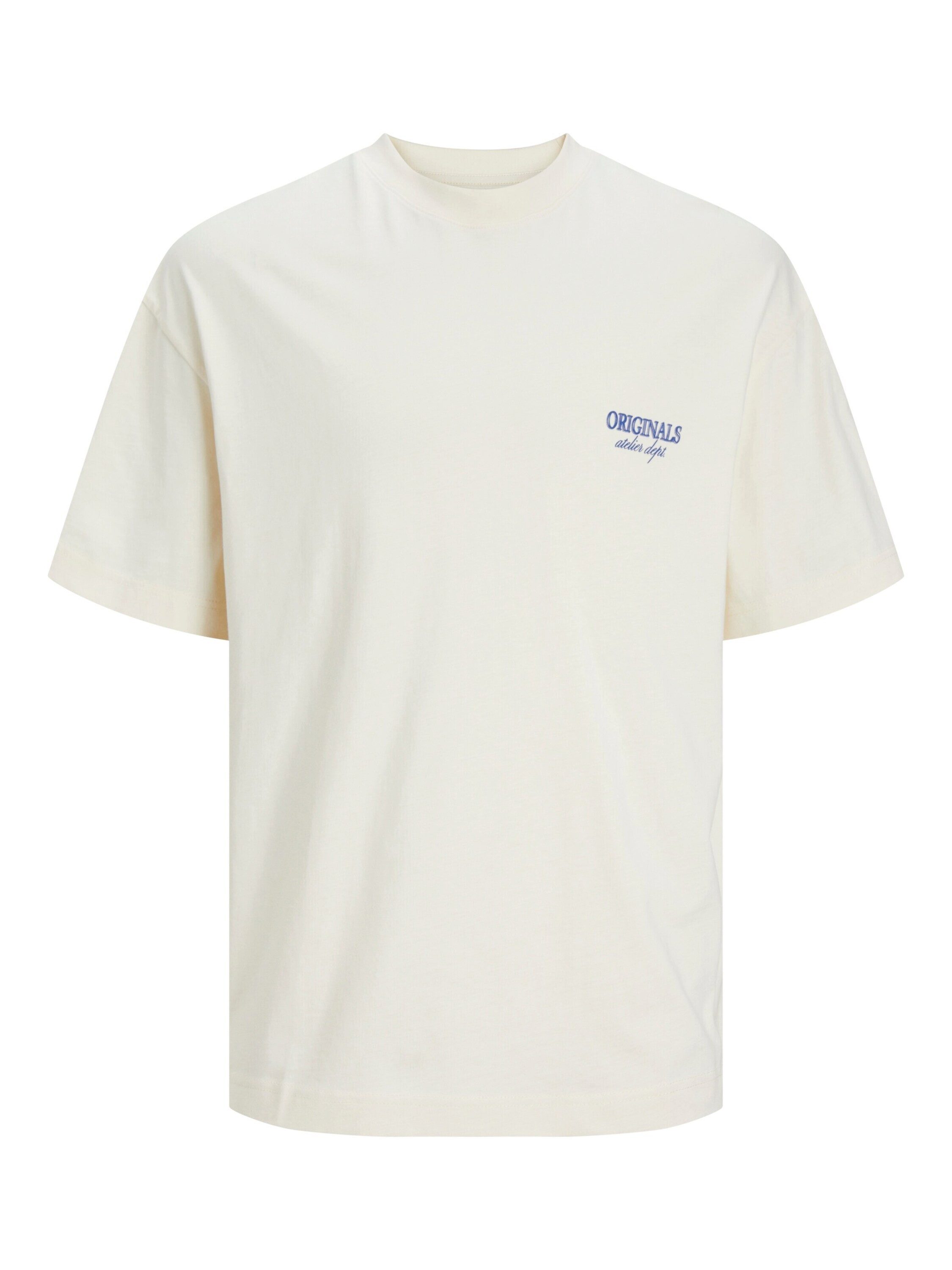 Jack & Jones Herren Rundhals T-Shirt JORSANTORINI BACK - Relaxed Fit günstig online kaufen