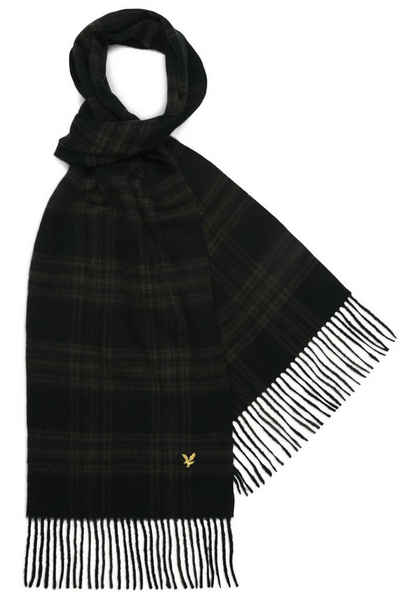 Lyle & Scott Strickschal Mit Karomuster Aus Lambswool