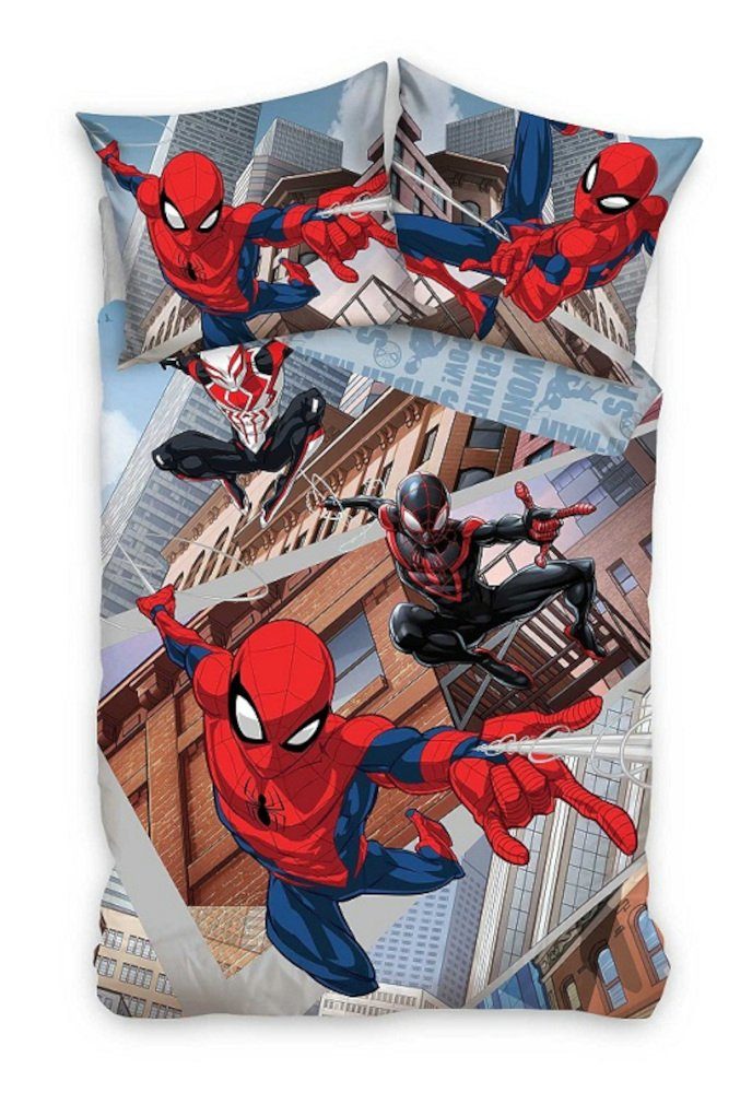 MARVEL Kinderbettwäsche Spiderman Bettwäsche 135 x günstig online kaufen