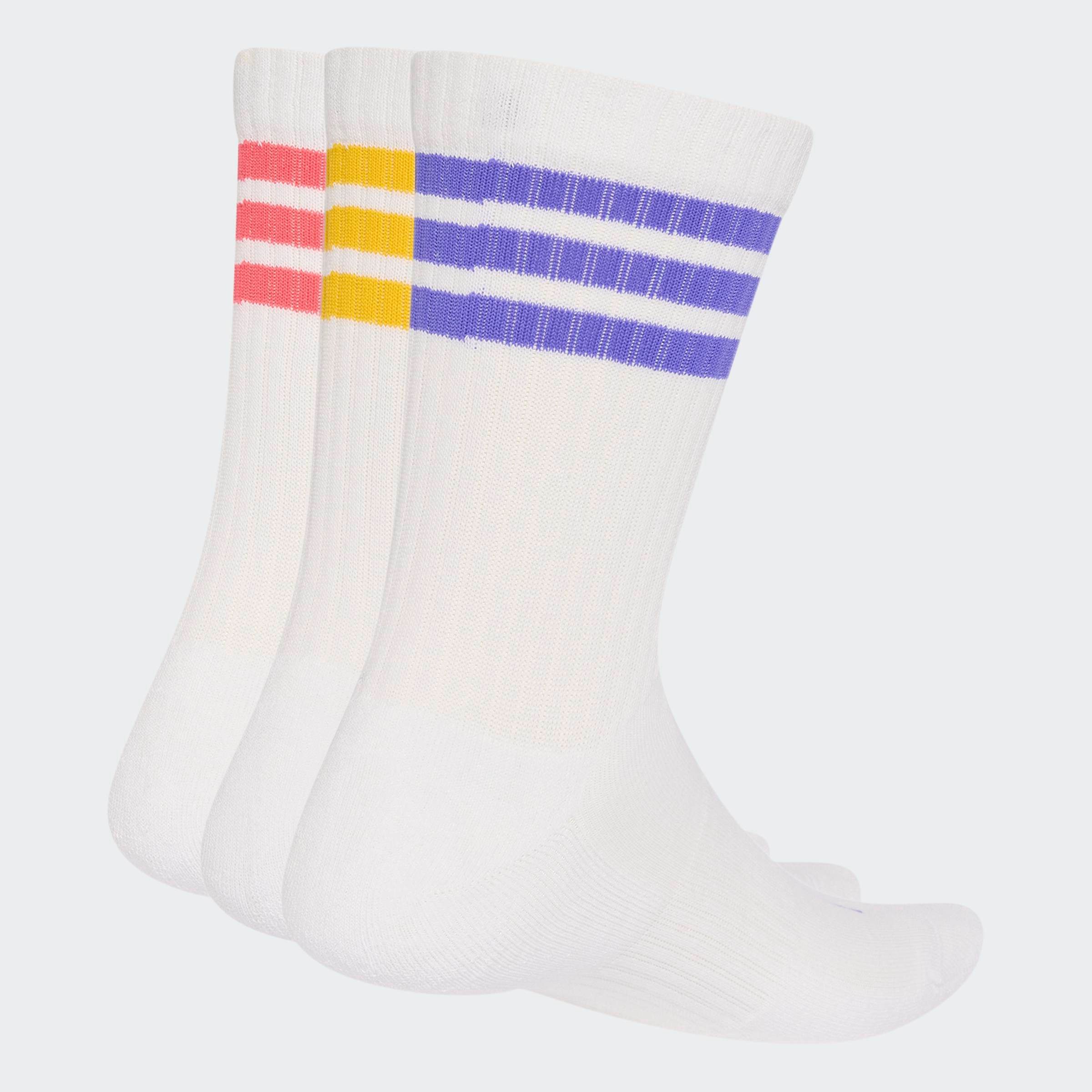 adidas Performance Funktionssocken 3-STREIFEN, KNÖCHELLANG, MIT POLSTERUNG, 3ER-PACK (3-Paar) für sportive Aktivitäten und Fitness, 3er-Pack, neutraler Schnitt