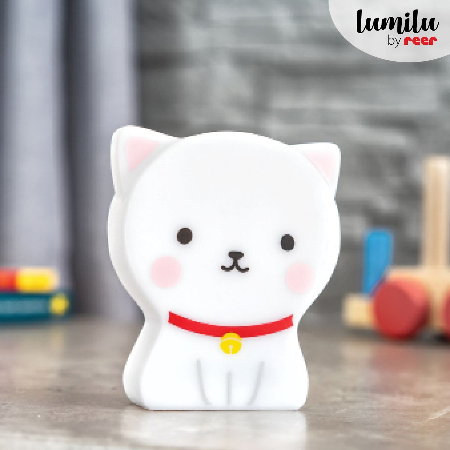 Reer LED Nachtlicht Katze, mit zuschaltbarer 15 min Timer
