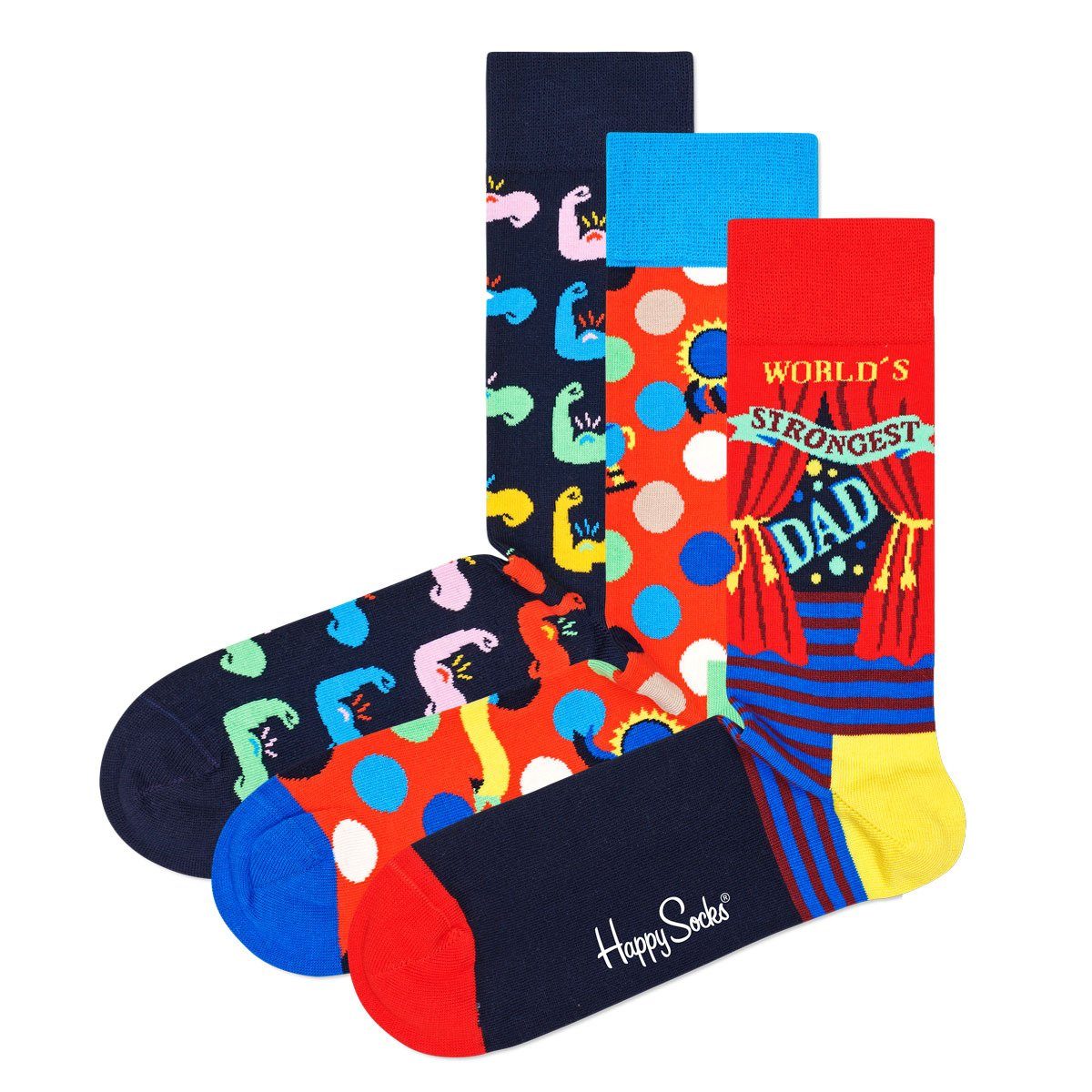 Happy Socks Kurzsocken »Herren Socken, 3er Pack - Father's Day,« online  kaufen | OTTO