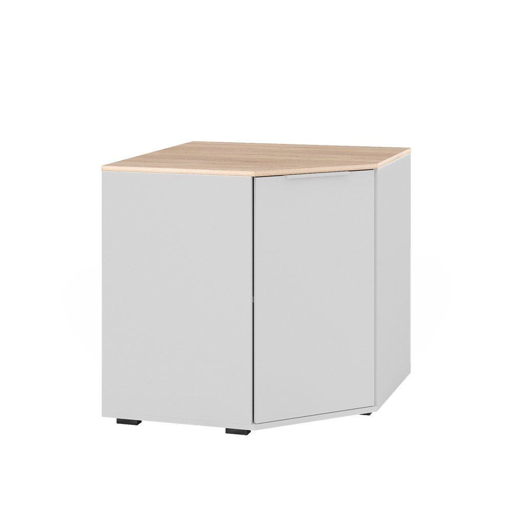 Vicco Highboard Betti, Weiß/Sonoma, 78 x günstig online kaufen