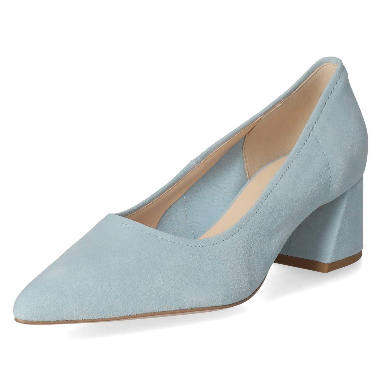 Högl Högl 1-104502-3300 Damen Rauleder hellblau Keilpumps günstig online kaufen