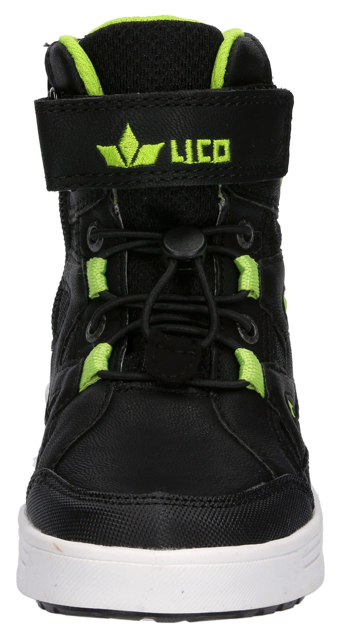 Lico Camillo VS Sneaker mit Comfortex-Membrane schwarz/lemon