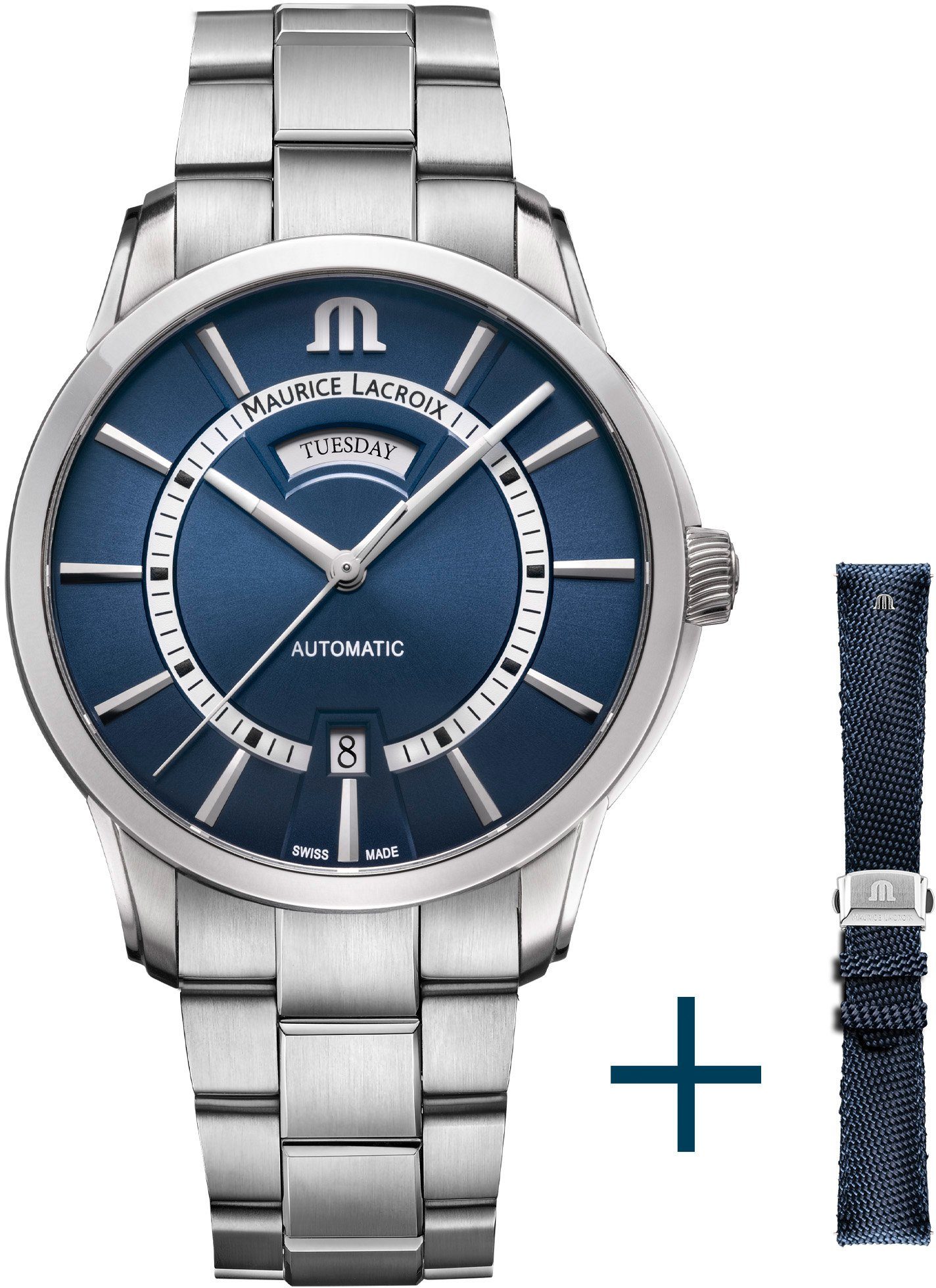 Automatikuhr Pontos Day/Date, PT6358-SS00H-431-C