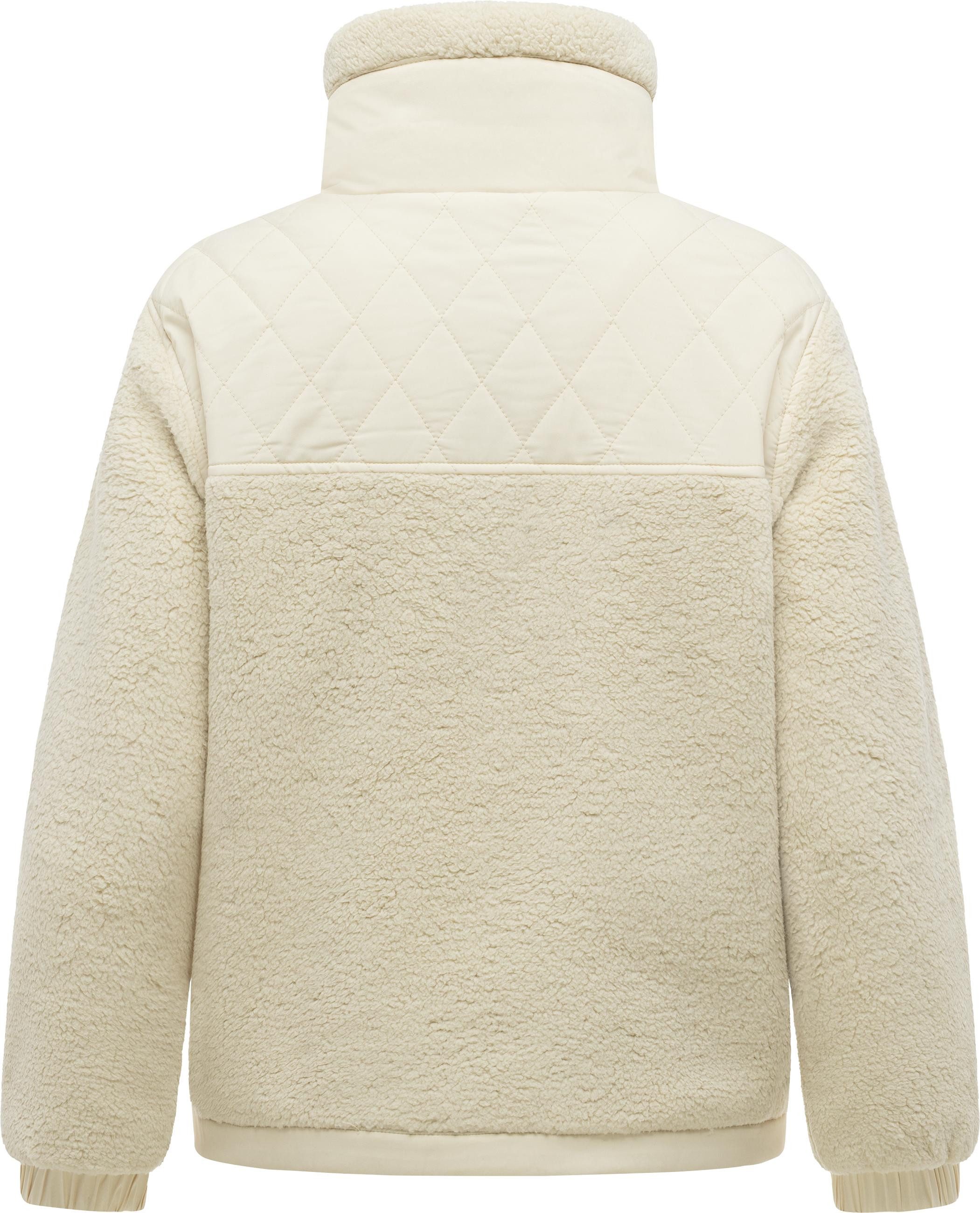 Ragwear Plüschjacke Arctika Y Übergangsjacke im Teddy-Stepp-Materialmix, ultraleicht und winddicht – Bild 3 von 4