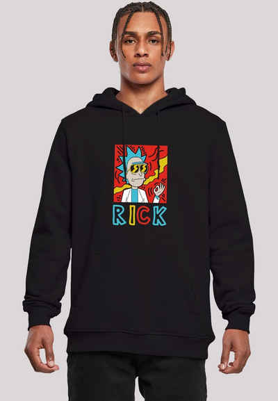 F4NT4STIC Sweatshirt Hoodie Cool Rick - Rick and Morty Herren,Premium Merch,Slim-Fit,Kapuzenpullover,Bedruckt