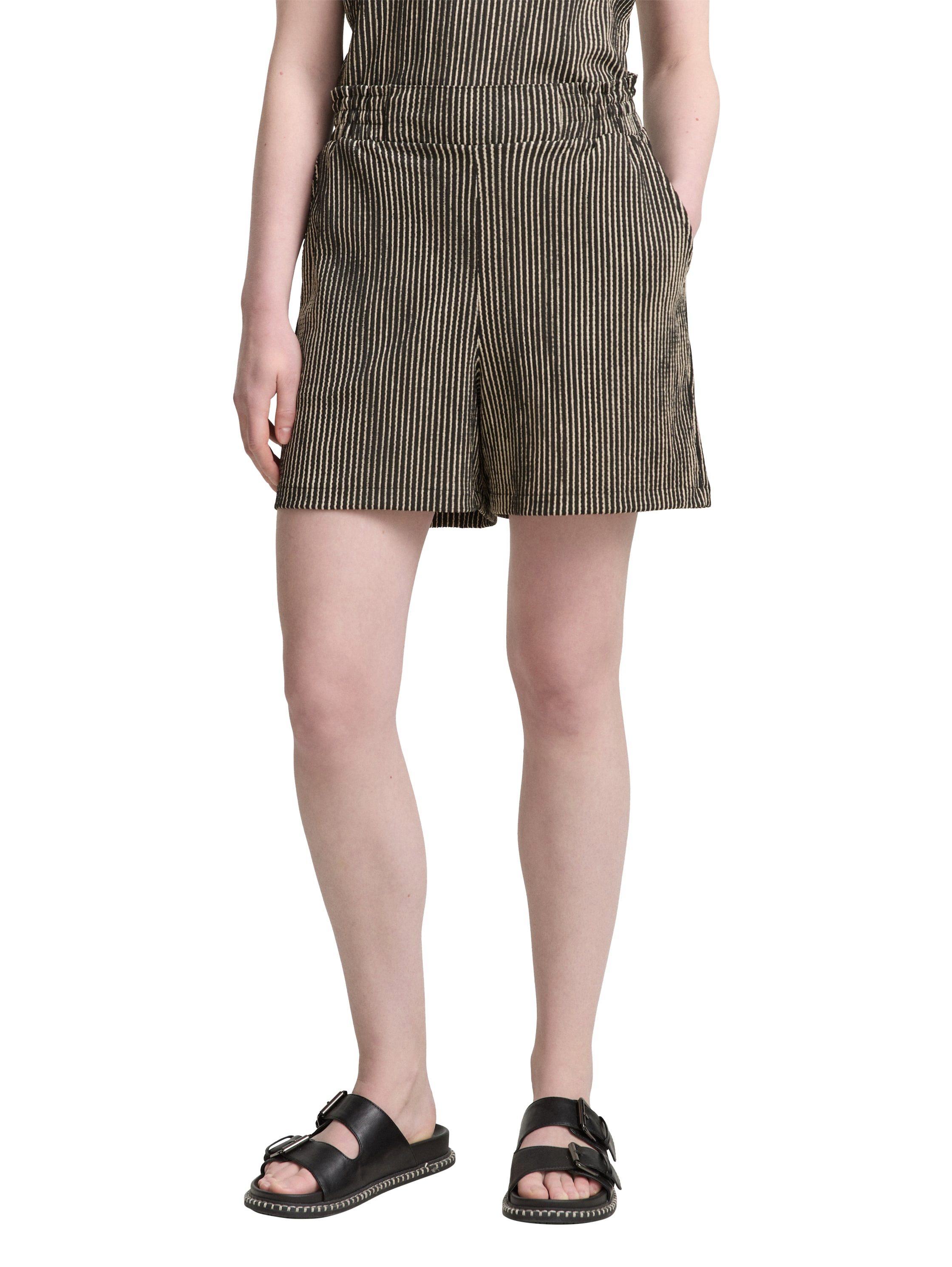 TOM TAILOR Denim Shorts Sommerhose gestreifte günstig online kaufen