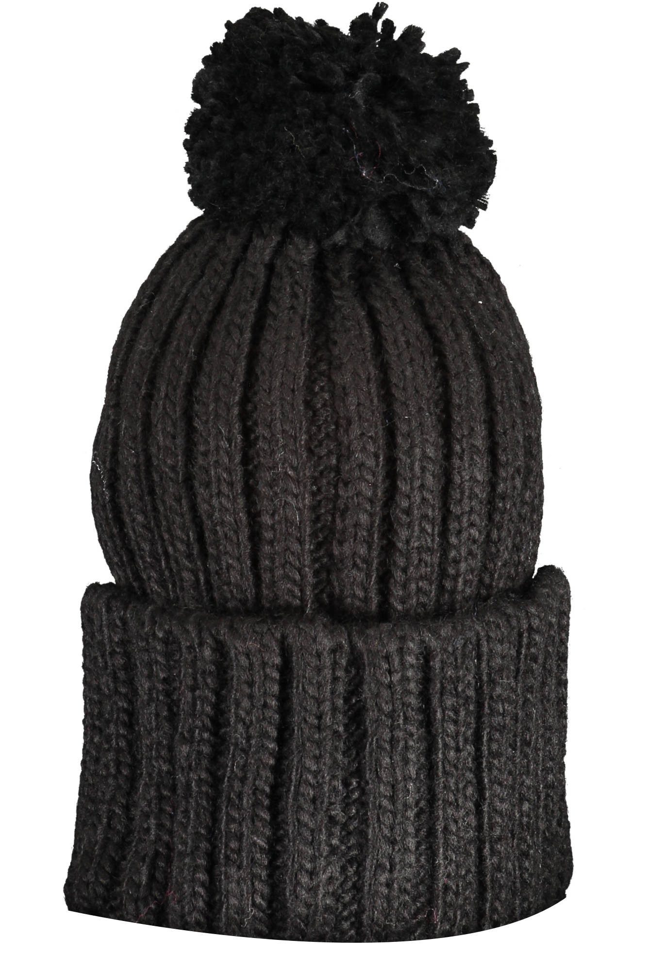 NORWAY 1963 Strickmütze Stilvolle schwarze Herrenmütze mit Bommel und Stick günstig online kaufen