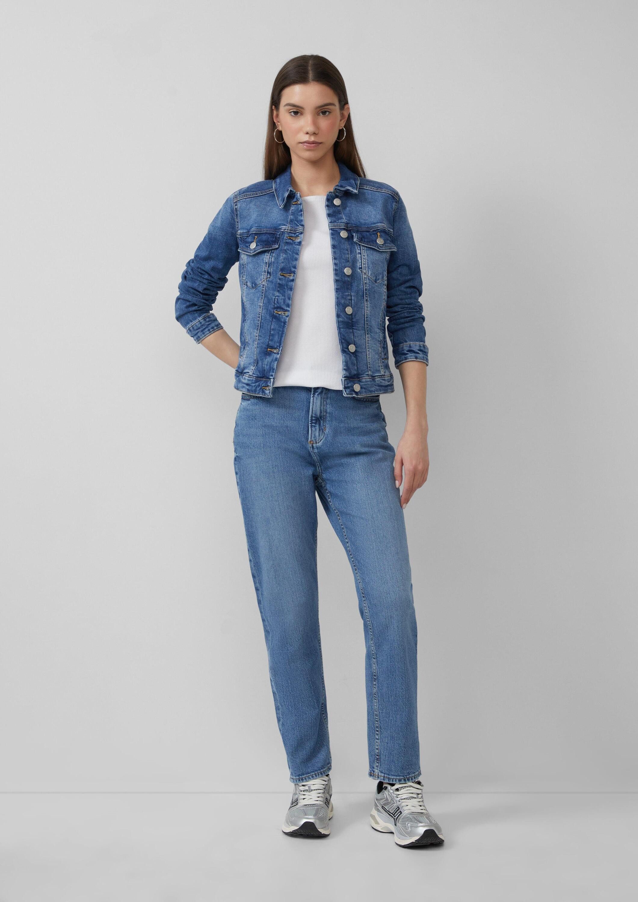 QS Funktionsjacke Indoor-Jacke Denimjacke in authentischer Waschung – Bild 5 von 5