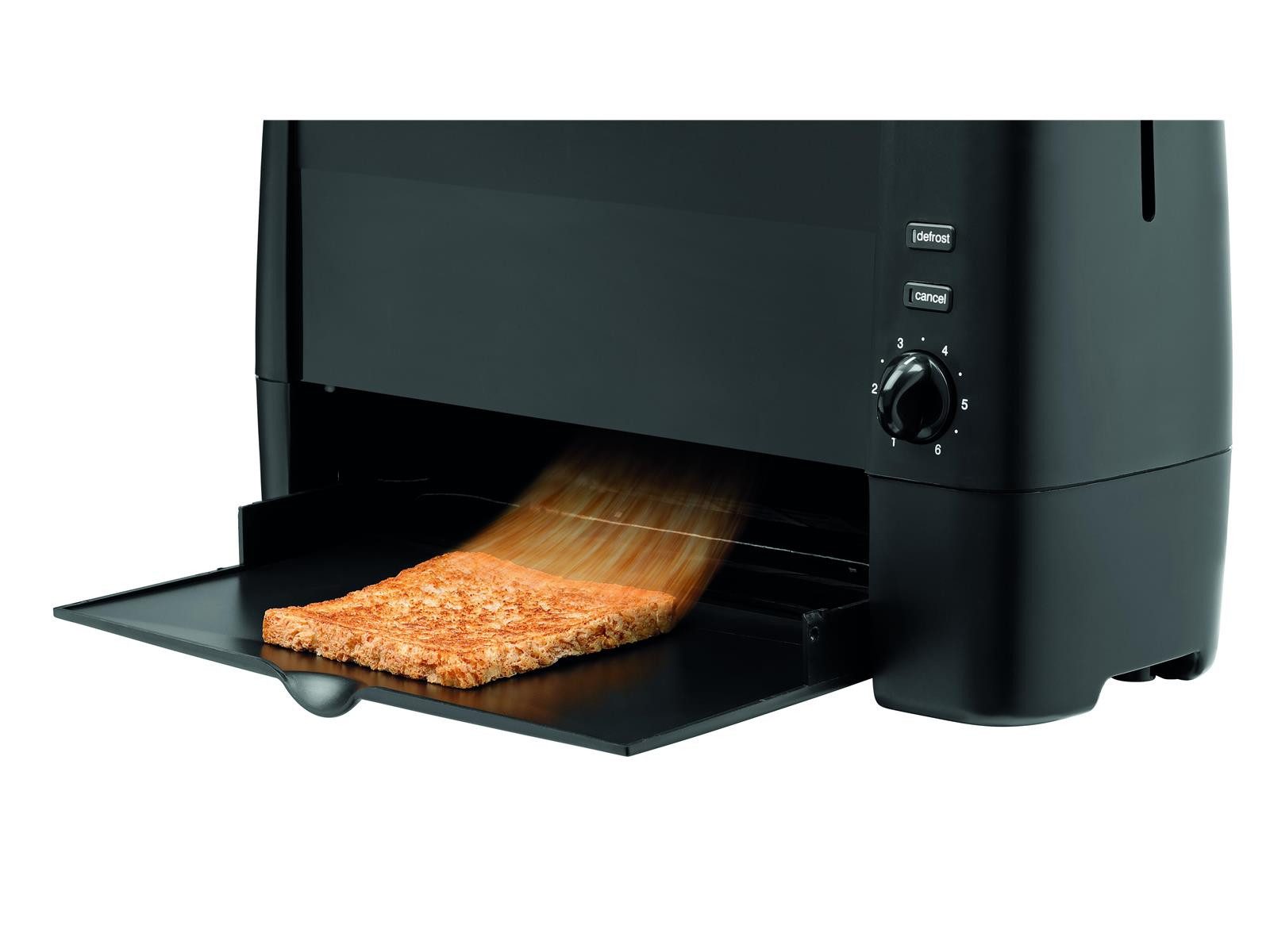 Bartscher Toaster Toaster TS20Sli, Toastrutsche, schwarz, 100282
