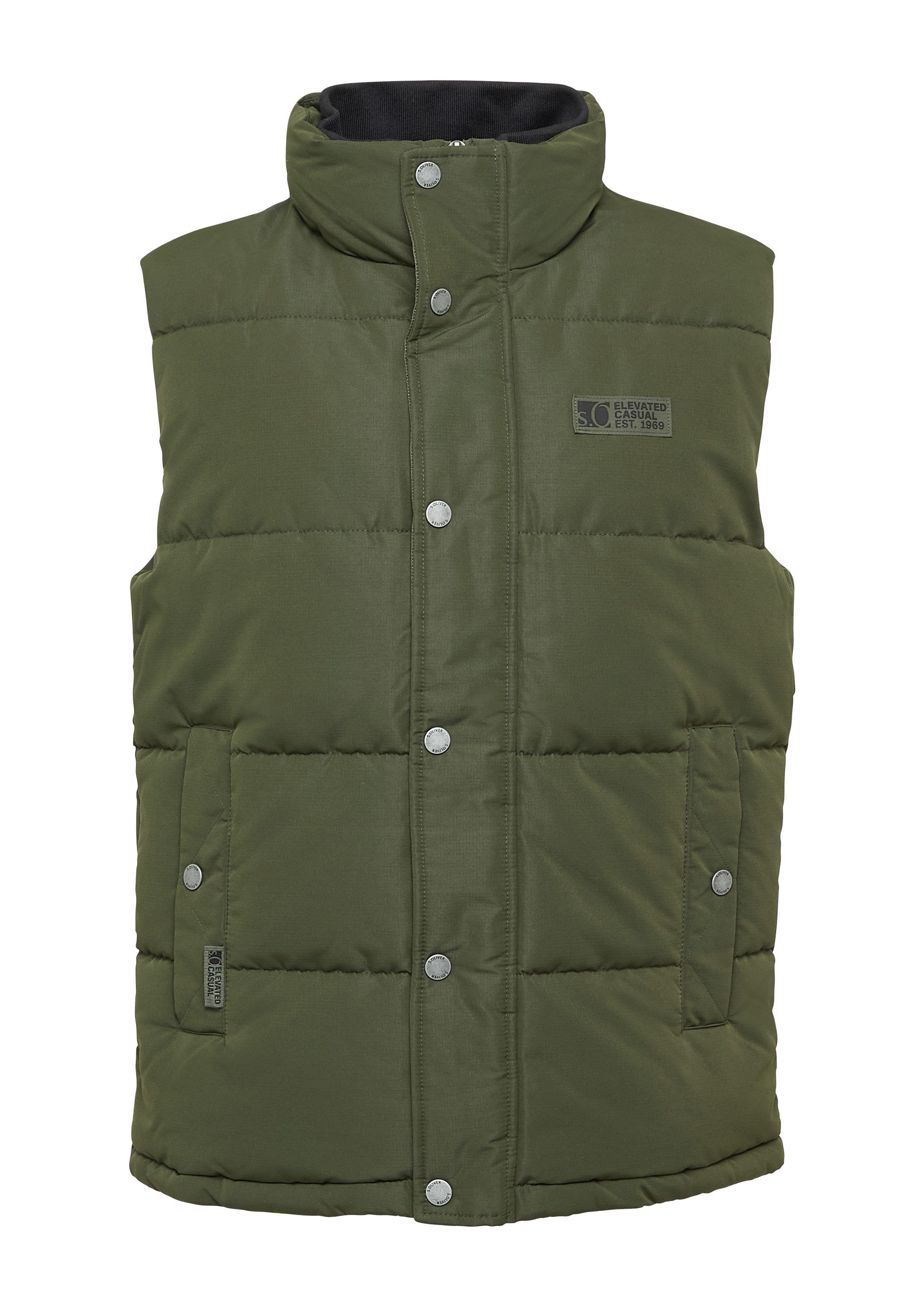 s.Oliver Outdoorjacke Outdoor-Weste Sportive Steppweste mit günstig online kaufen